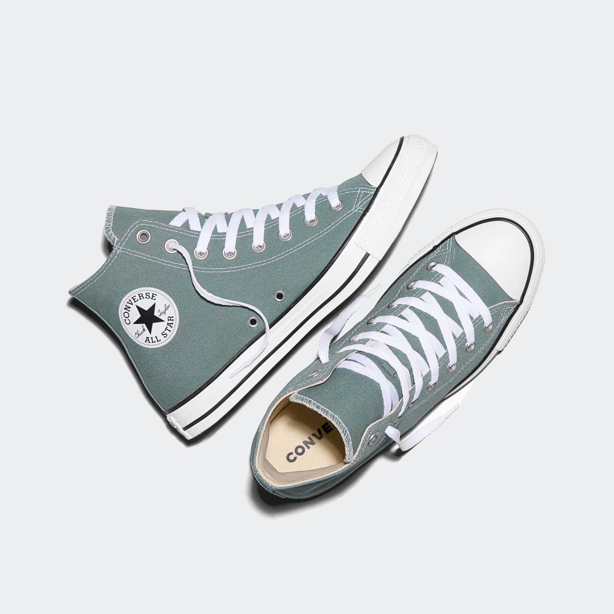 Men's Converse Chuck Taylor All Star Hi Shoes Mineral Brew Grey