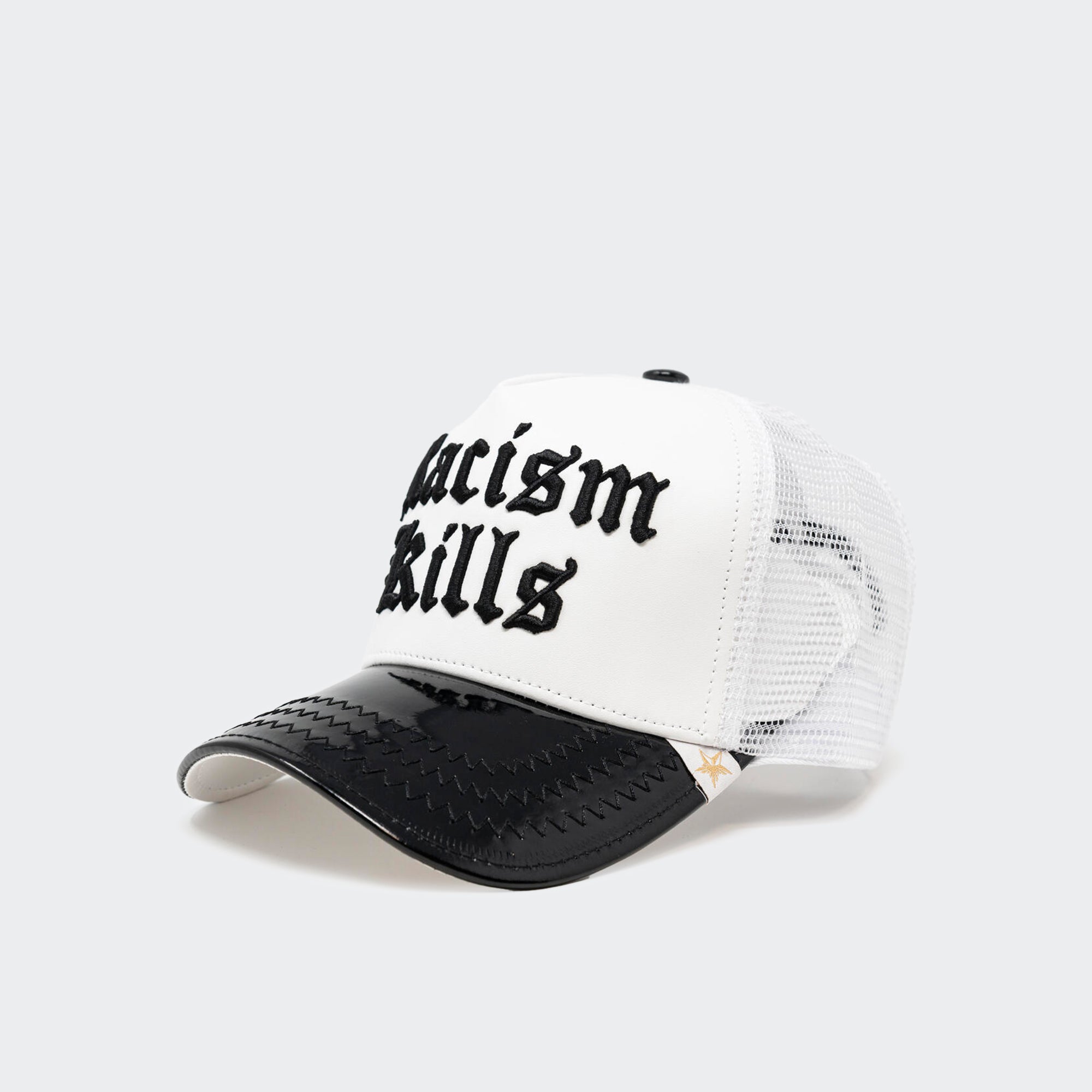 Unisex Gold Star Racism Kills Hat