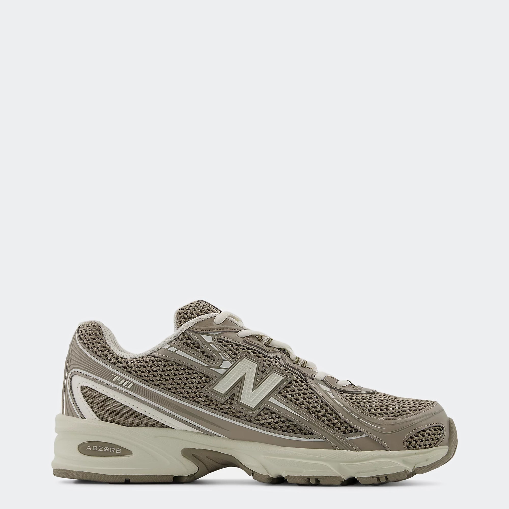 Unisex New Balance 740 Shoes Dark Olivine / Silver Metallic