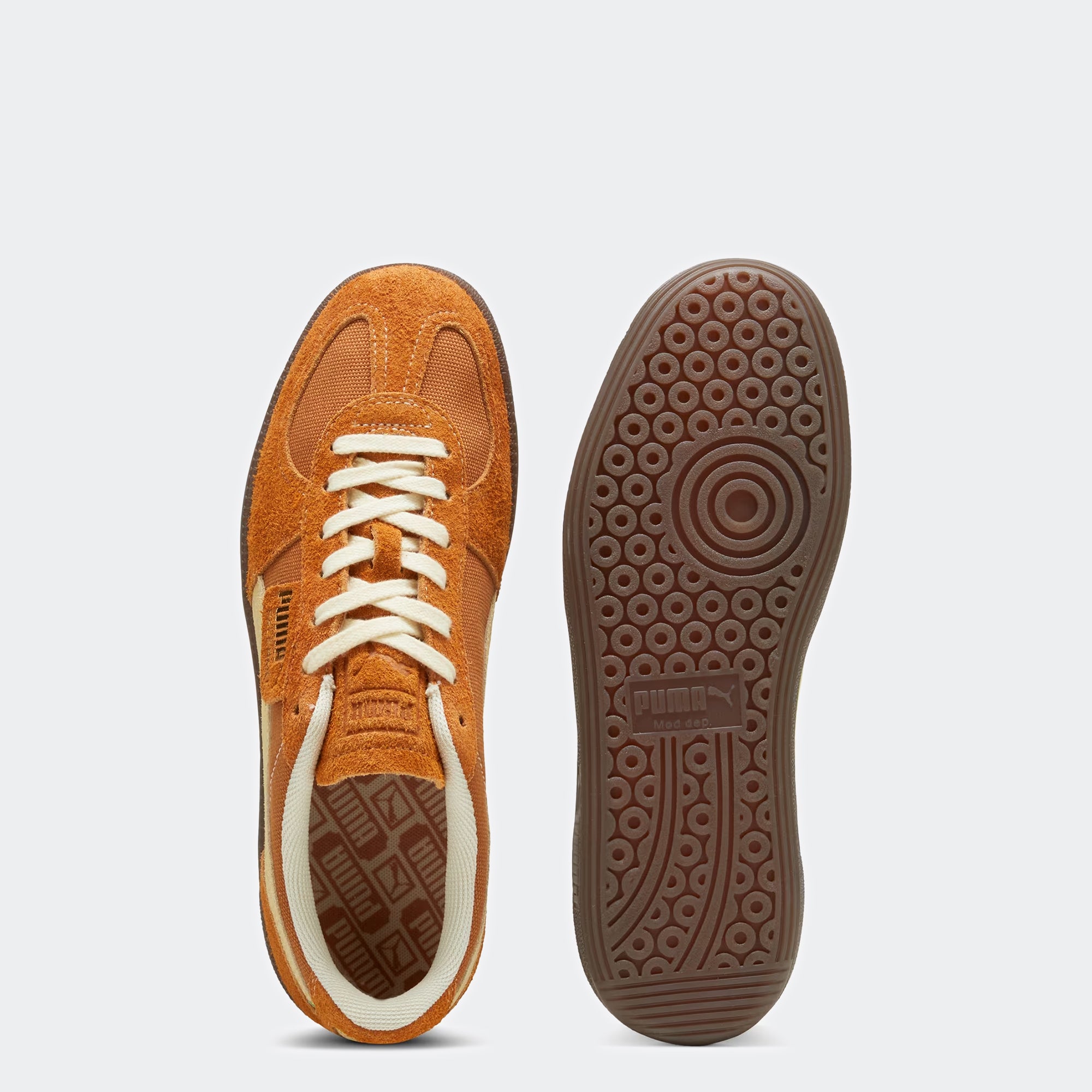 Unisex PUMA Palermo Vintage Sneakers Caramel Latte