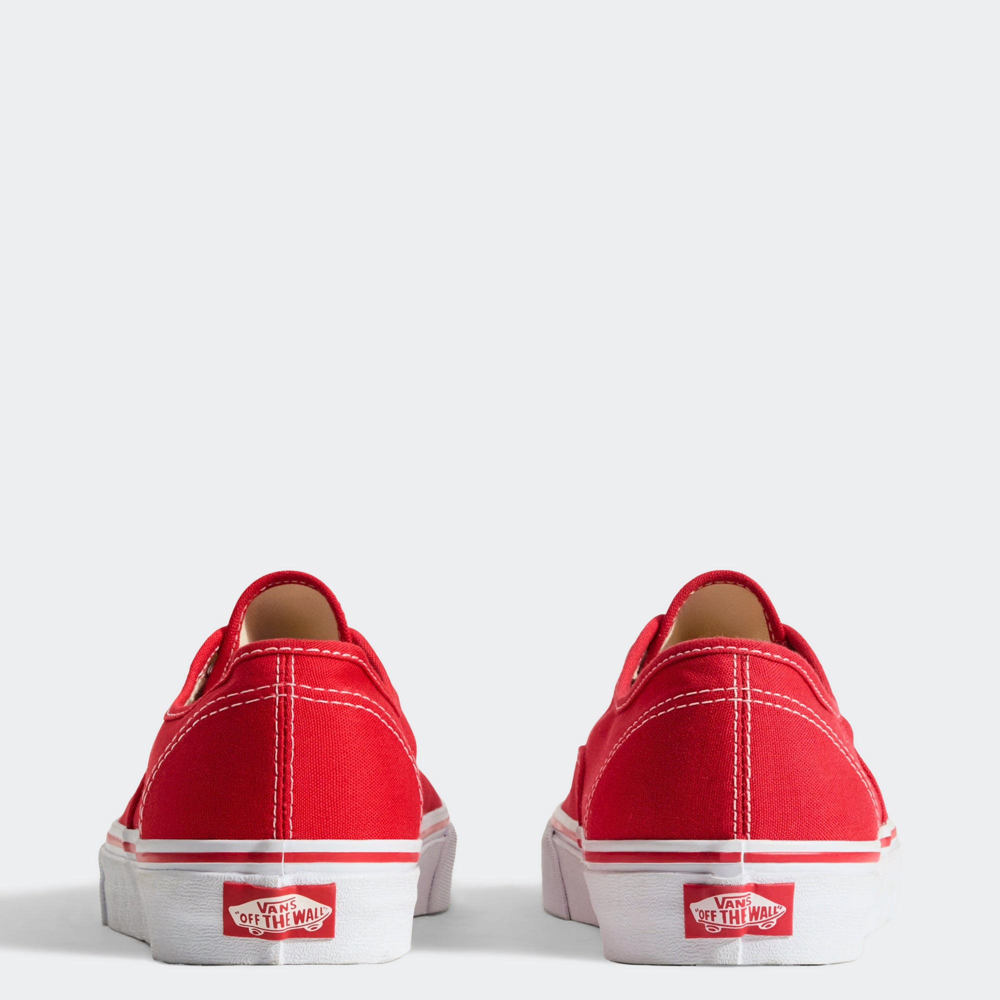 Unisex Vans Authentic Shoes Red