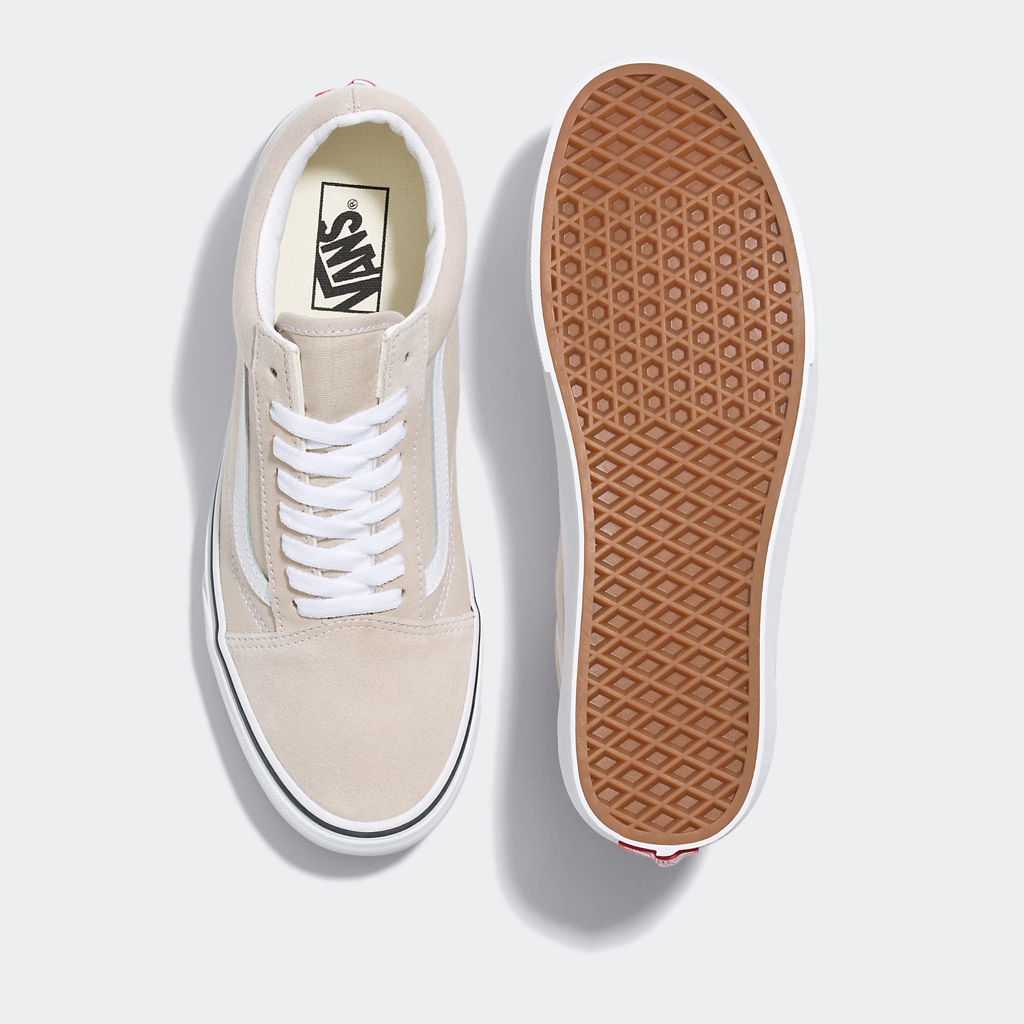 Unisex Vans Canvas Old Skool Shoes French Oak