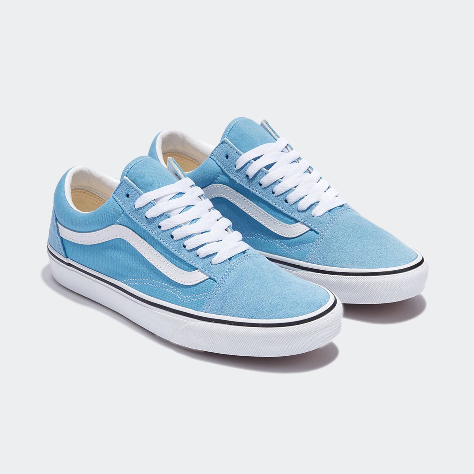 Unisex Vans Canvas Old Skool Shoes Heritage Blue