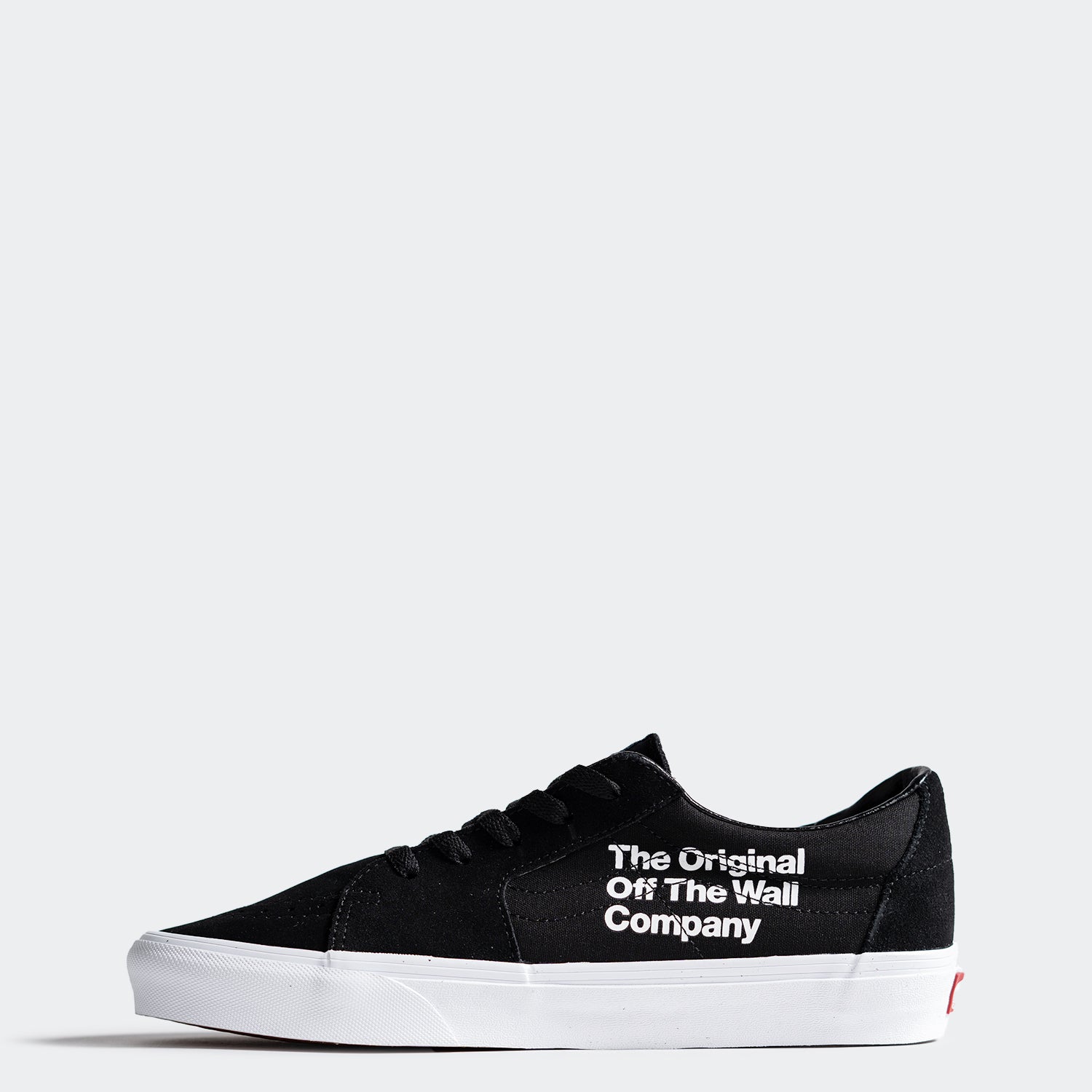 Unisex Vans Canvas Sk-8 Low Shoes Hi-Def Black/White