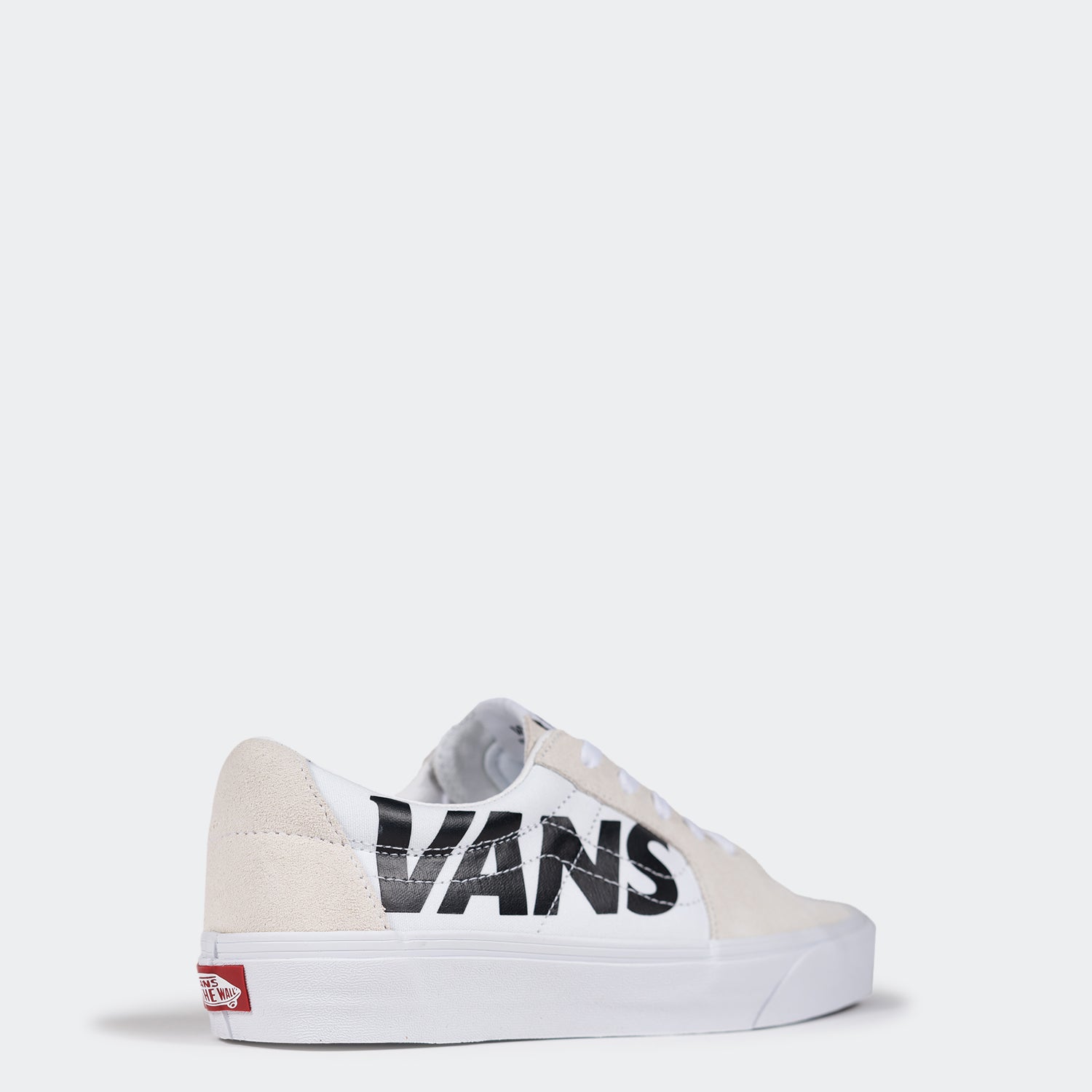 Men's Vans Canvas Sk-8 Low Shoes Hi-Def White/Black