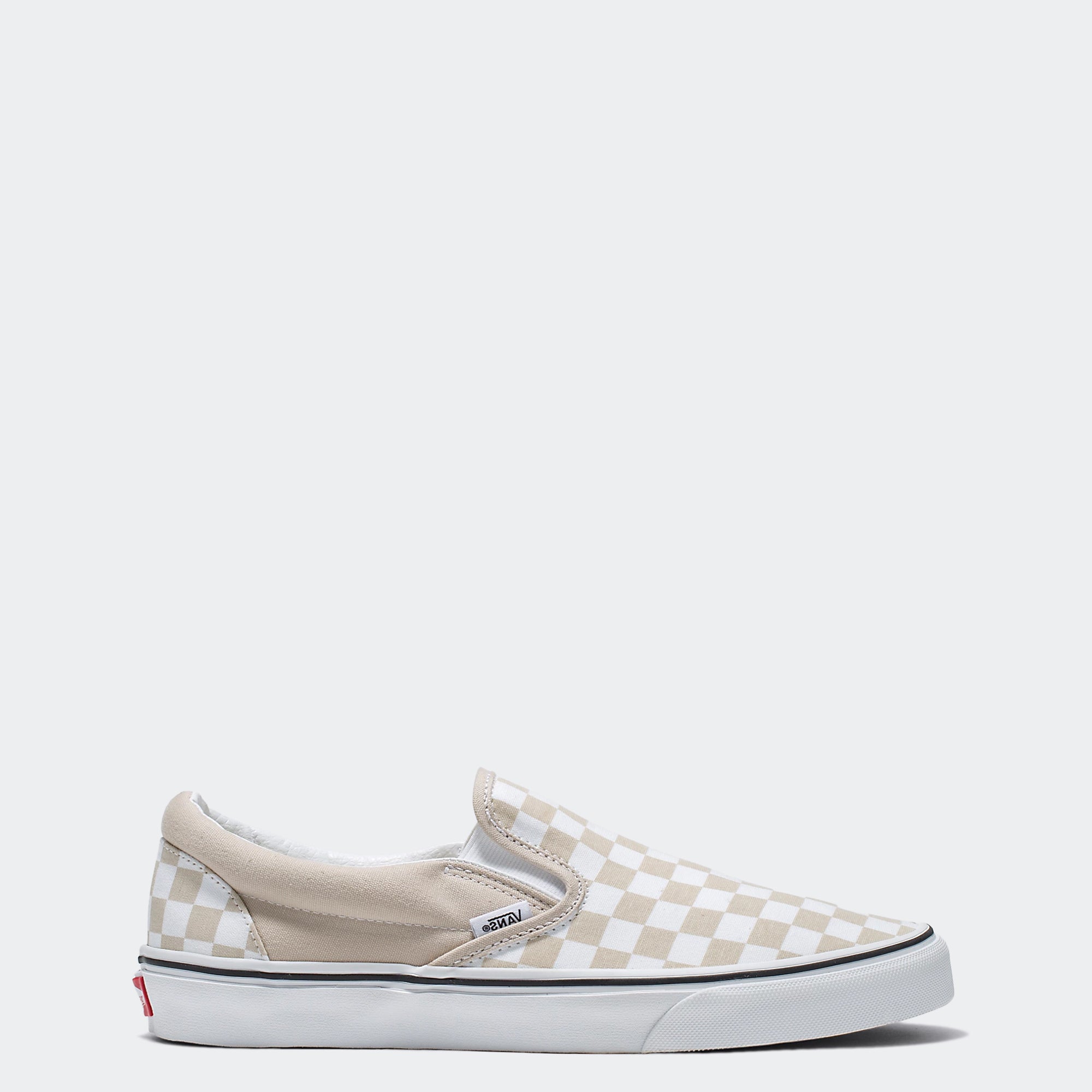 Sneakers Beige Checkerboard Slip On Vans Vans Checkerboard