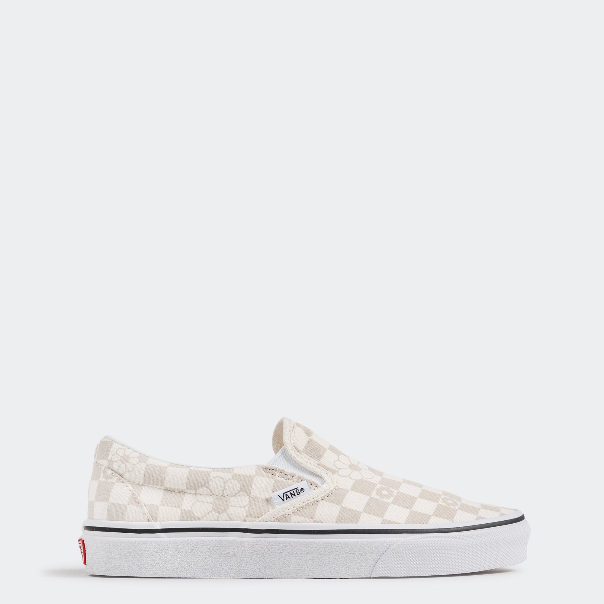 Checkerboard Slip Vans Slip On Reflective White Checkered Vans