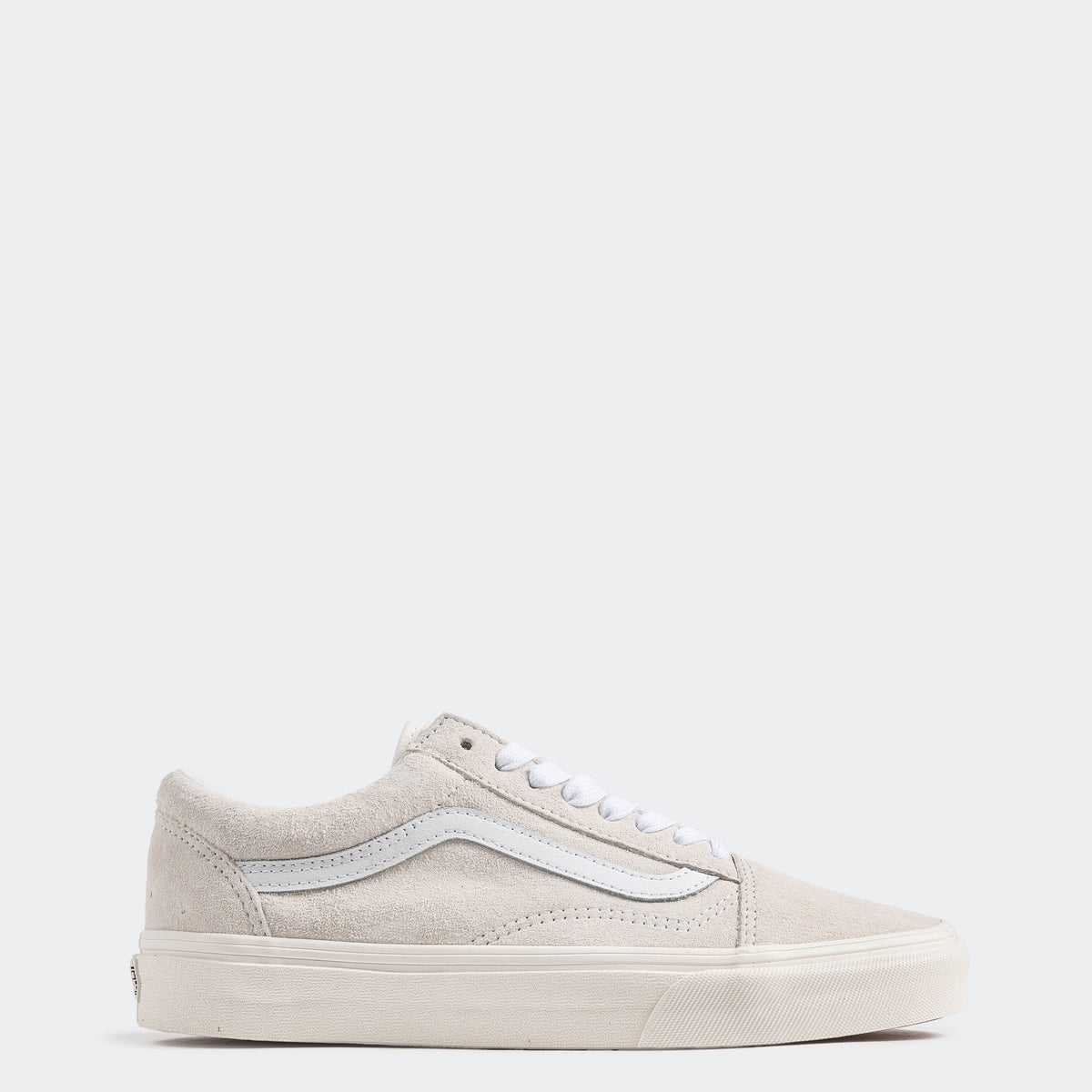 Vans Old Skool Pig Suede Shoes Blanc De Blanc | Chicago City 
