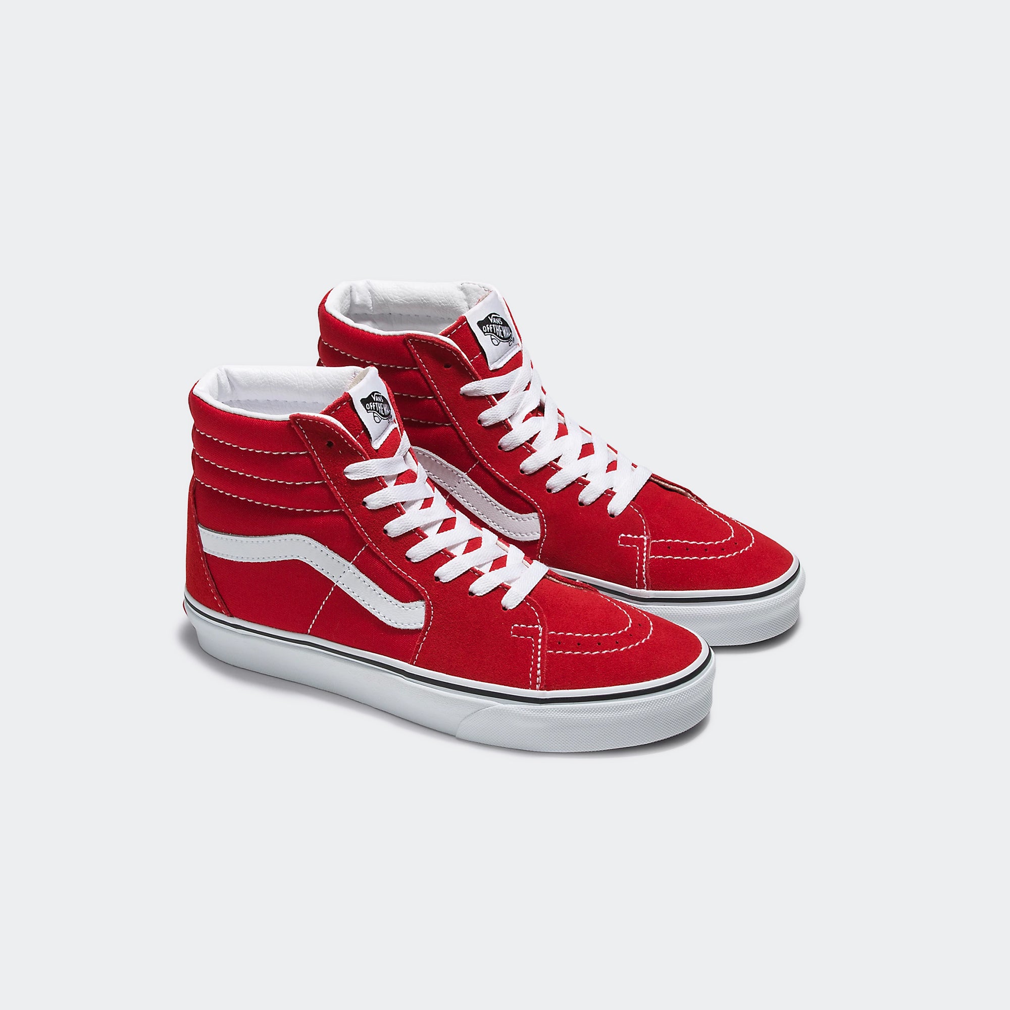 Unisex Vans Sk8-Hi Shoes Racing Red