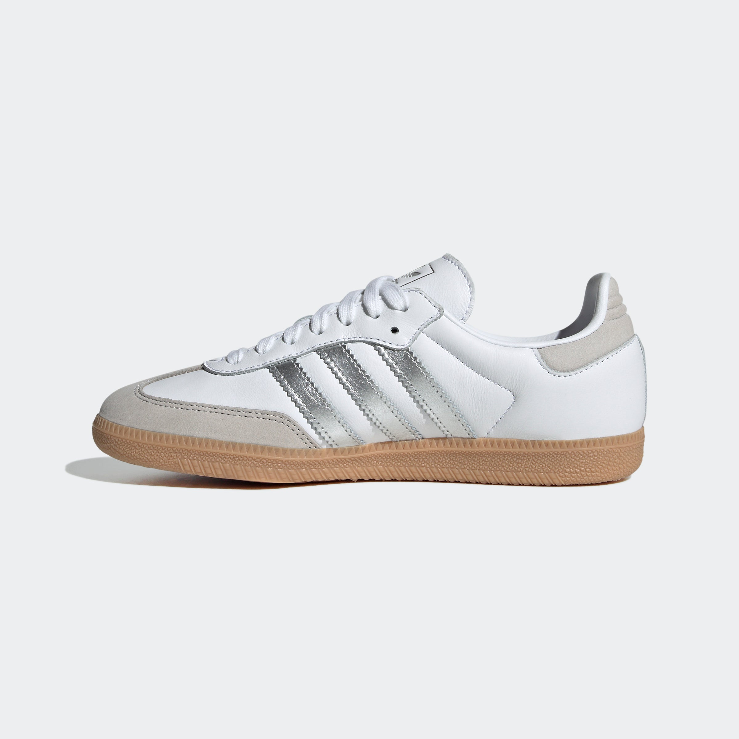 Unisex adidas Originals Samba OG Shoes Cloud White / Silver Metallic / Grey One
