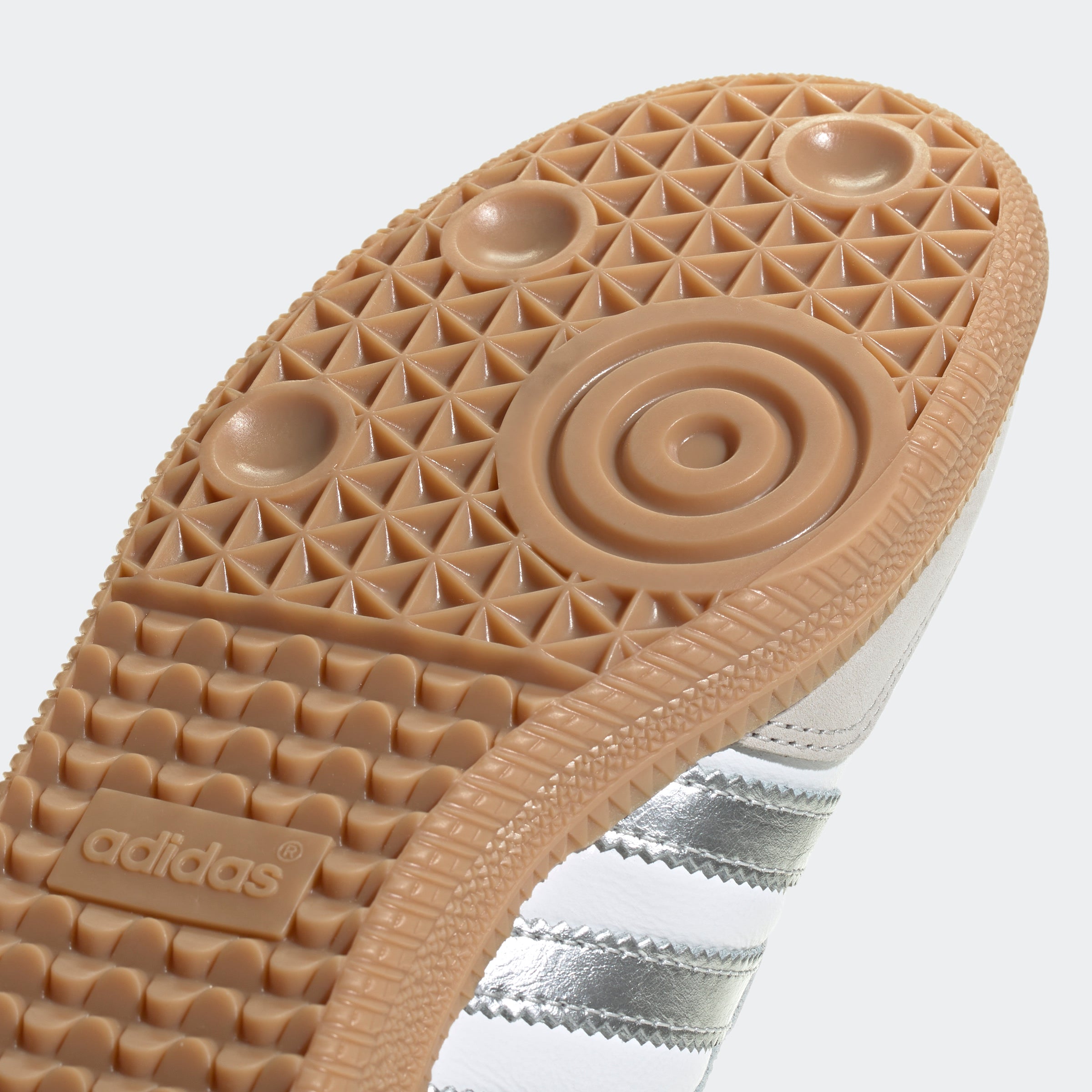 Unisex adidas Originals Samba OG Shoes Cloud White / Silver Metallic / Grey One