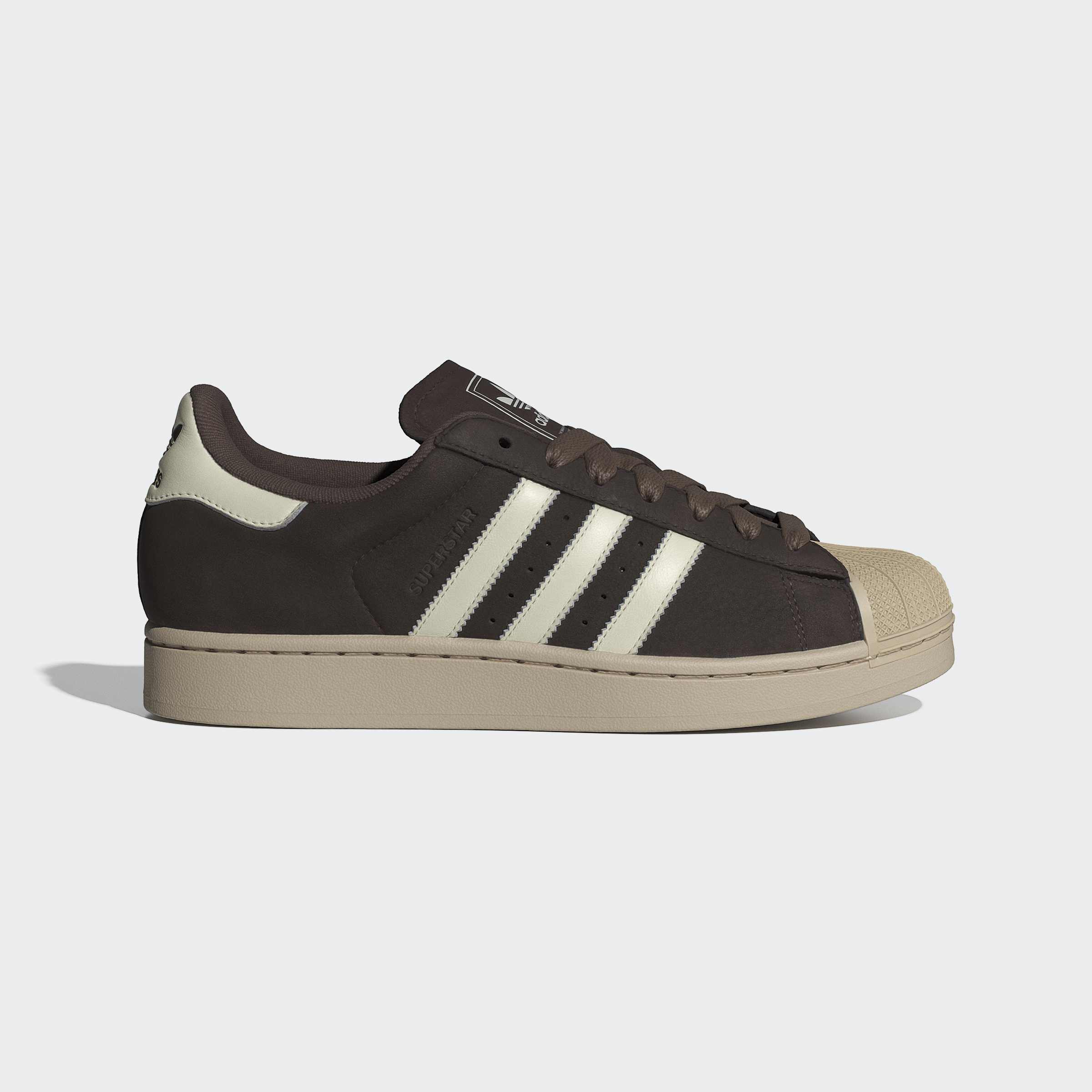 Men's adidas Originals Superstar II Shoes Aurora Coffee