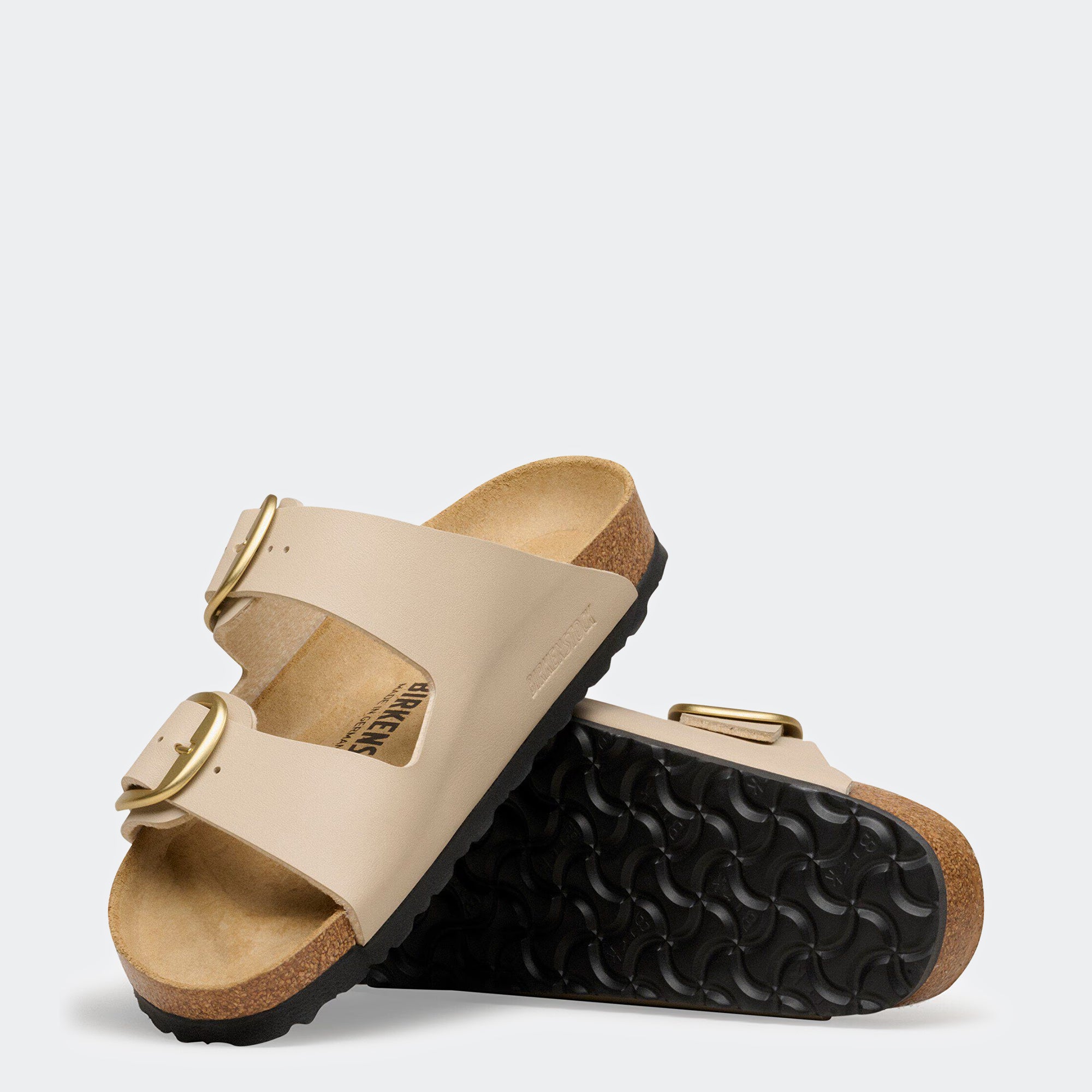 Women's BIRKENSTOCK Arizona Big Buckle Birko-Flor Sandcastle
