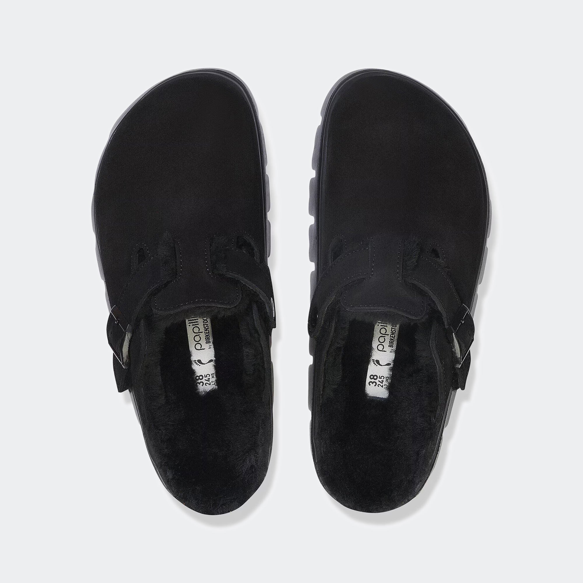 Women's BIRKENSTOCK Boston Chunky Shearling Black