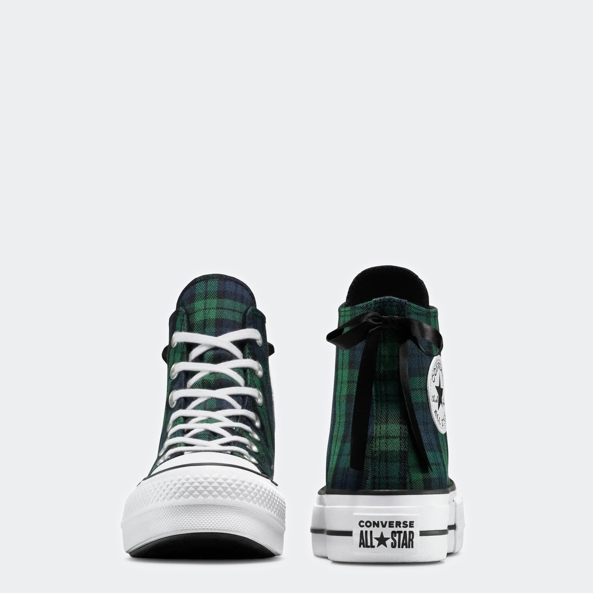 Women's Converse Chuck Taylor All Star Lift Navy Plaid / Black / White