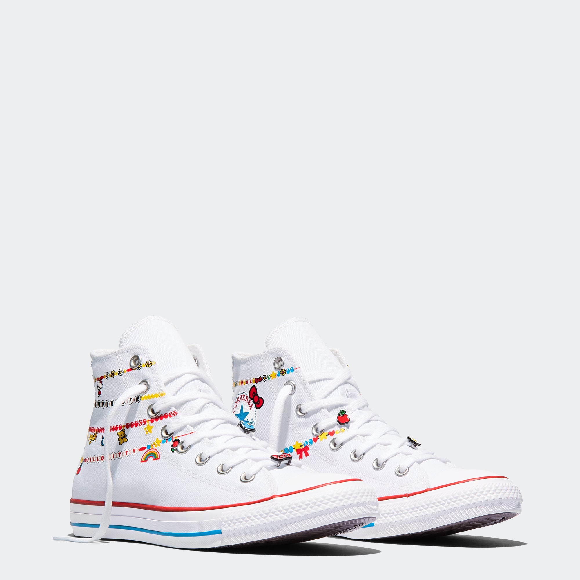 Women's Converse Chuck Taylor All Star x Hello Kitty Hi Shoes White