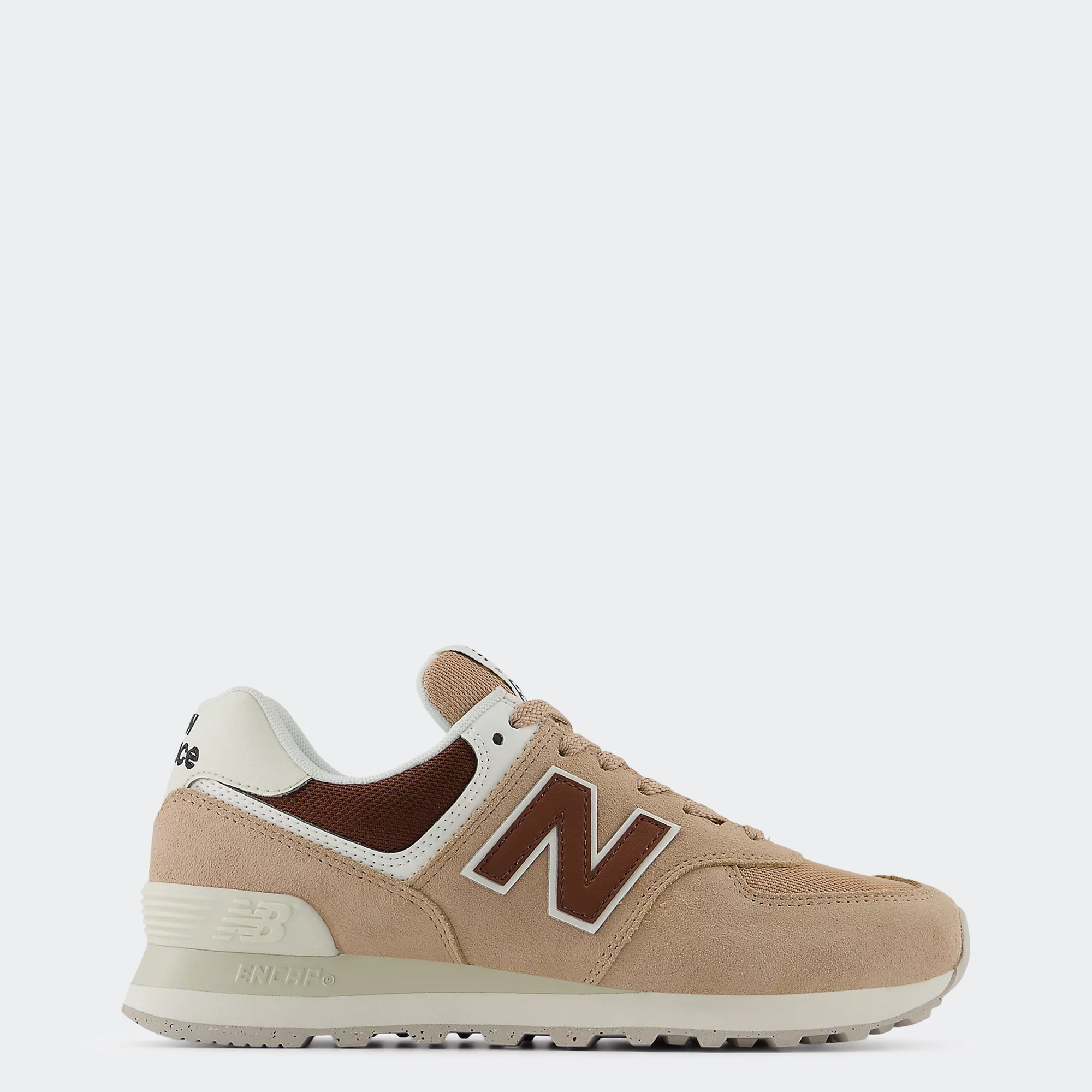 Women's New Balance 574 Shoes Flat Taupe Chicago City Sports