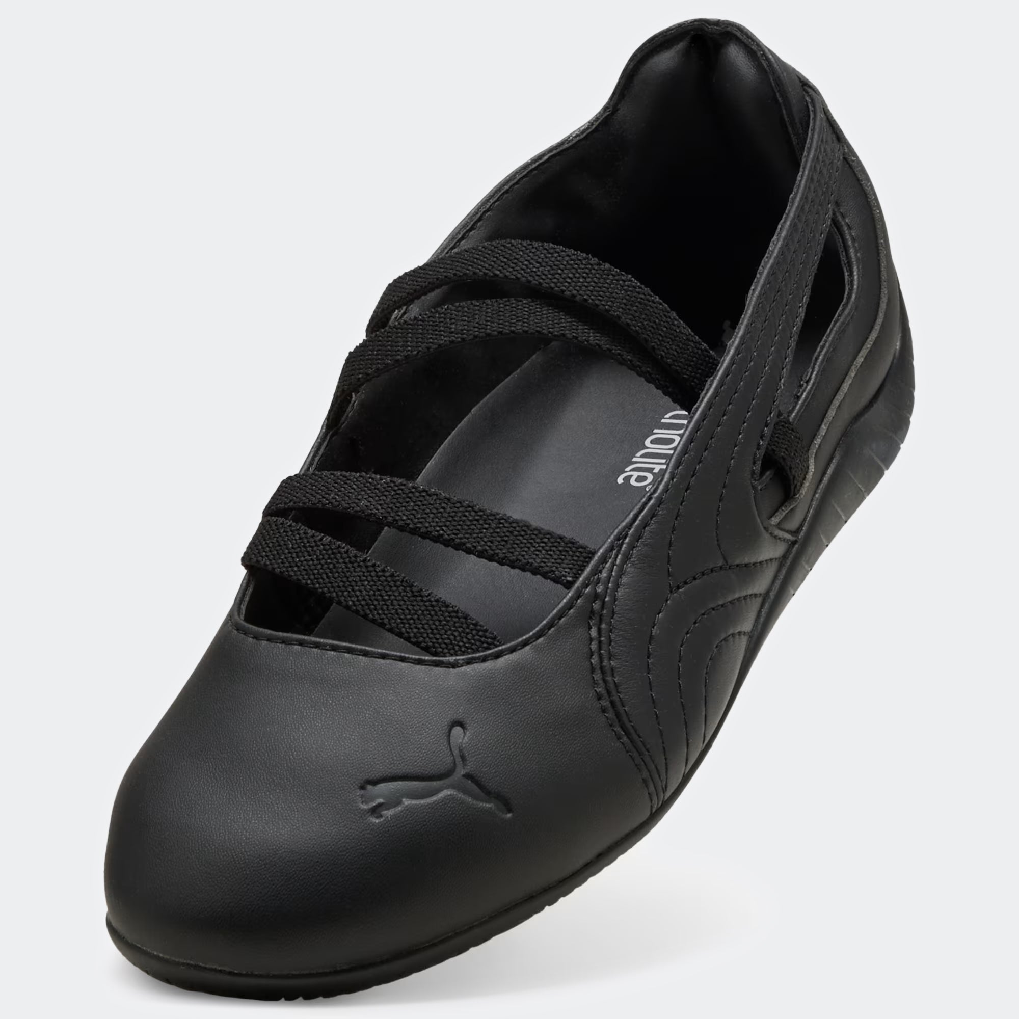 Women's PUMA Speedcat Ballet Leather Shoes Black