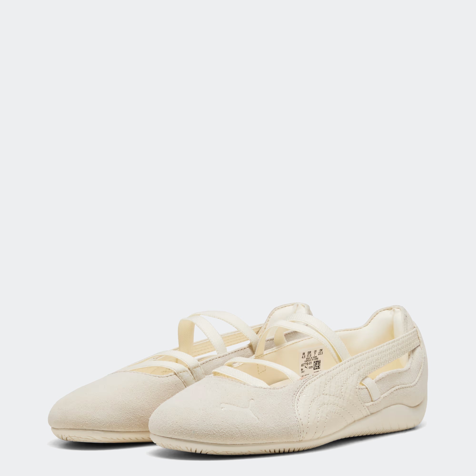 Women's PUMA Speedcat Ballet Python Shoes Alpine Snow