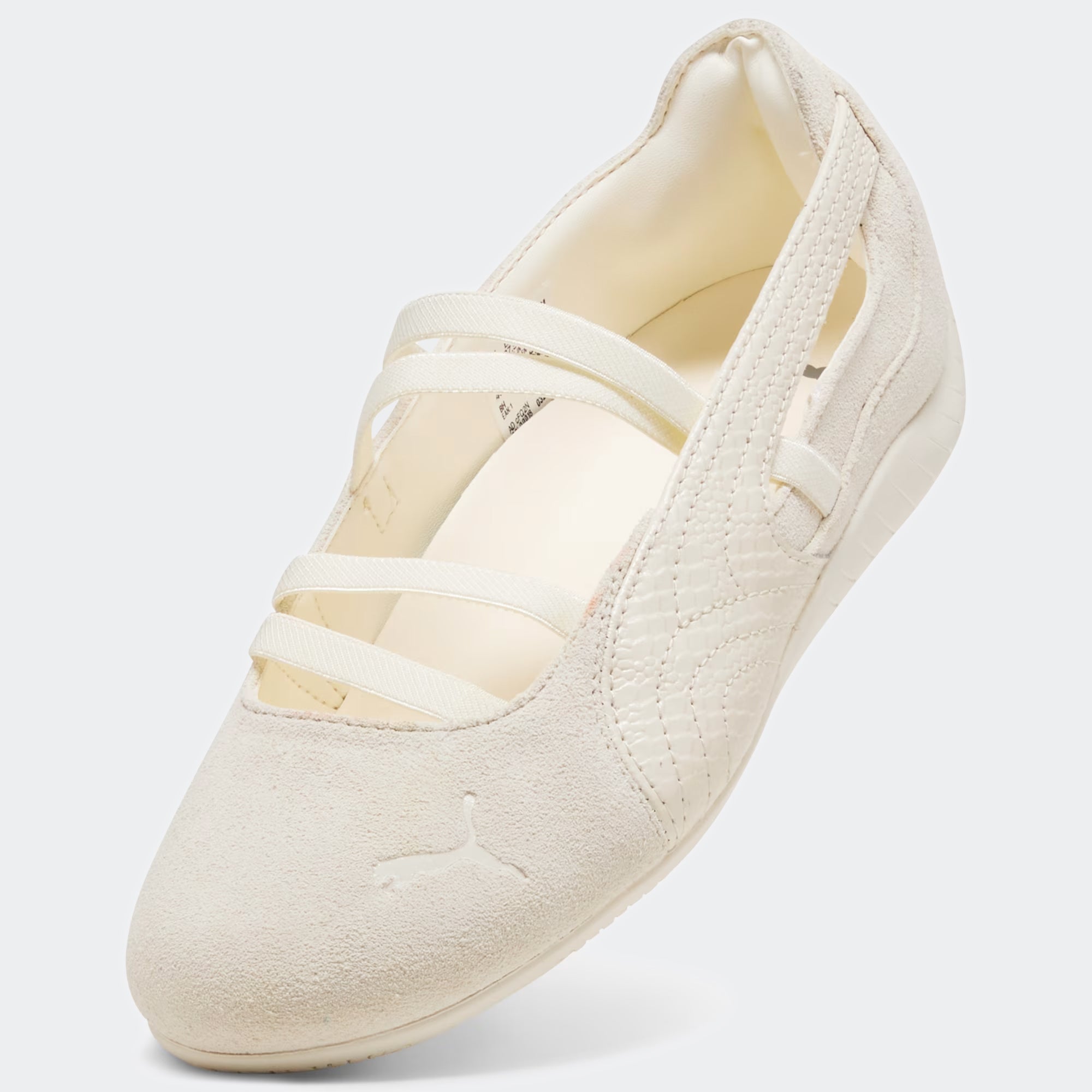 Women's PUMA Speedcat Ballet Python Shoes Alpine Snow