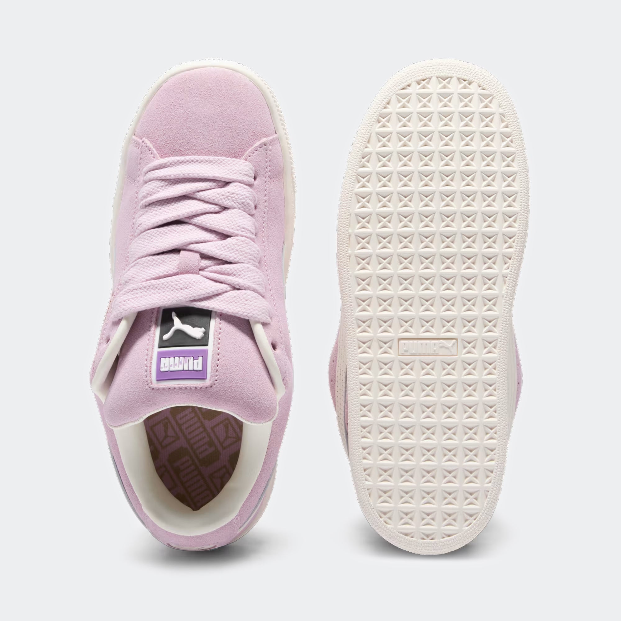 Women's PUMA Suede XL Shoes Grape Mist