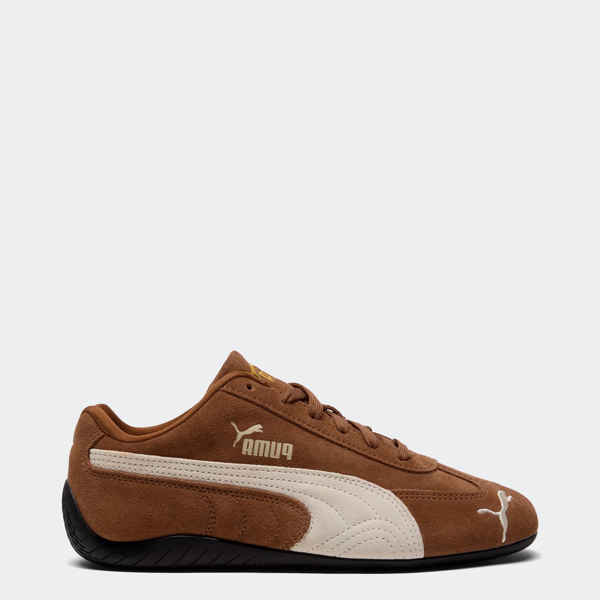 Women's PUMA Speedcat OG Shoes Haute Coffee / Frosted Ivory