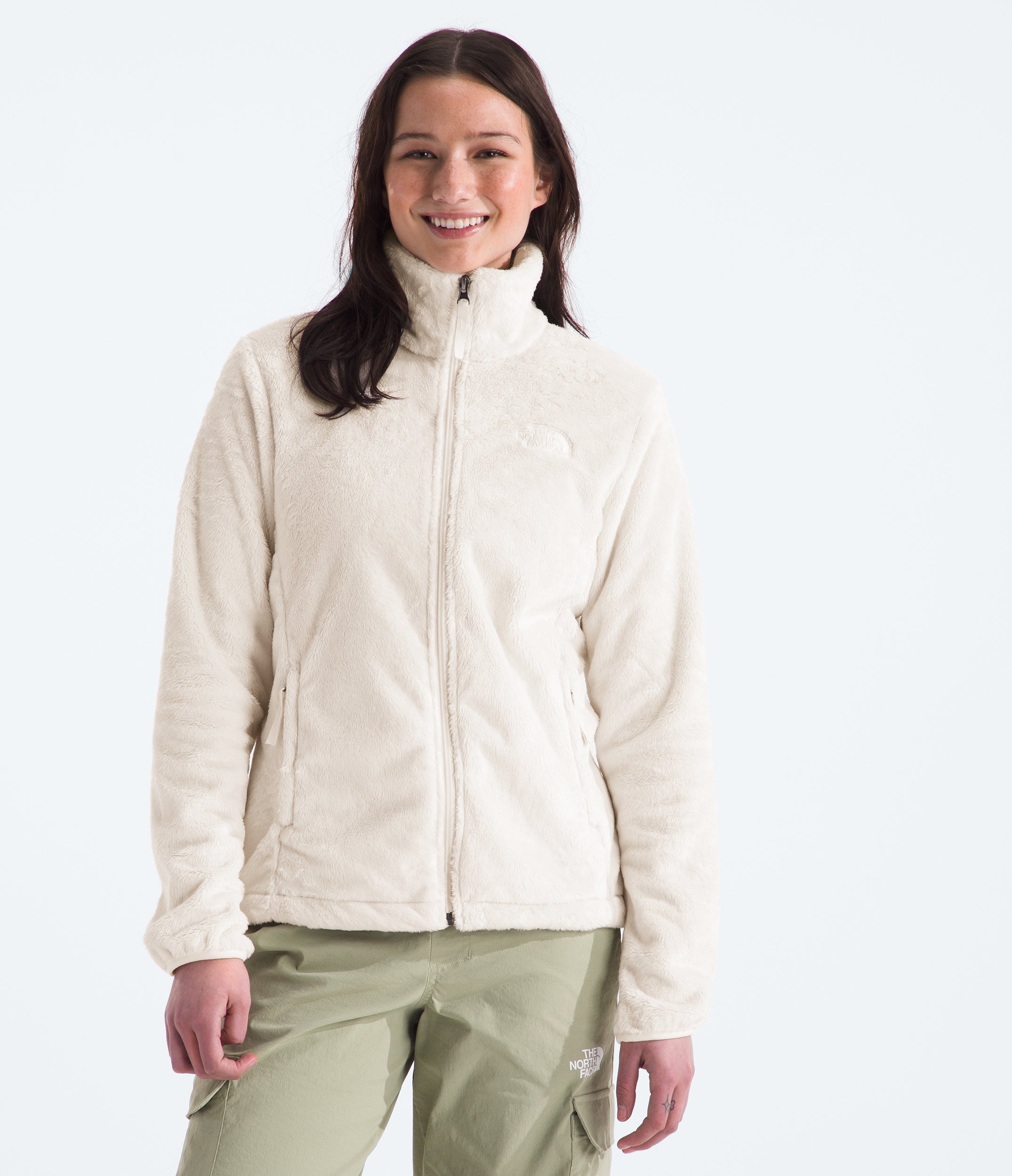 Women's The North Face Osito Jacket White Dune
