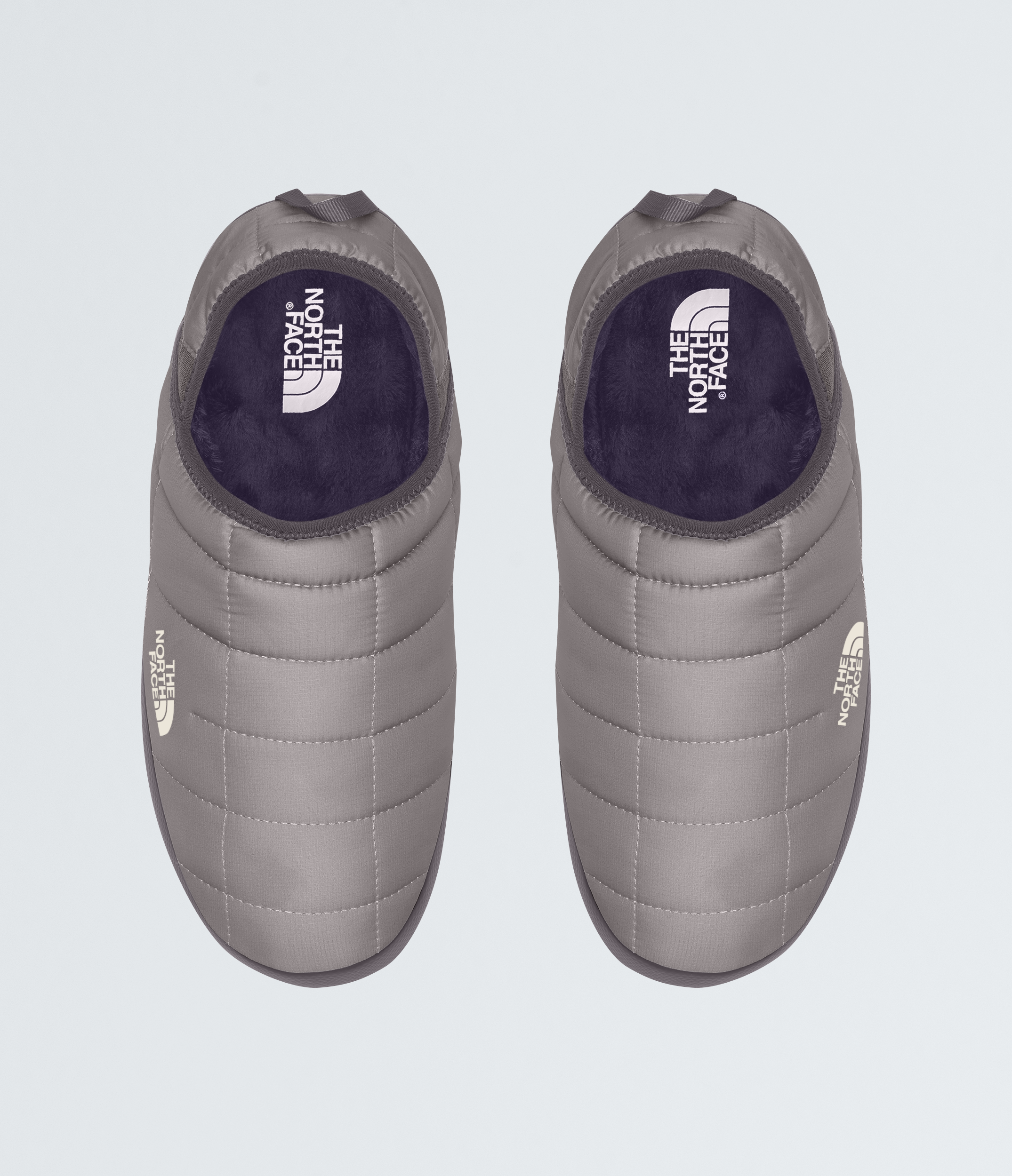 Women's The North Face Thermoball Traction V Mules Moonstone Grey