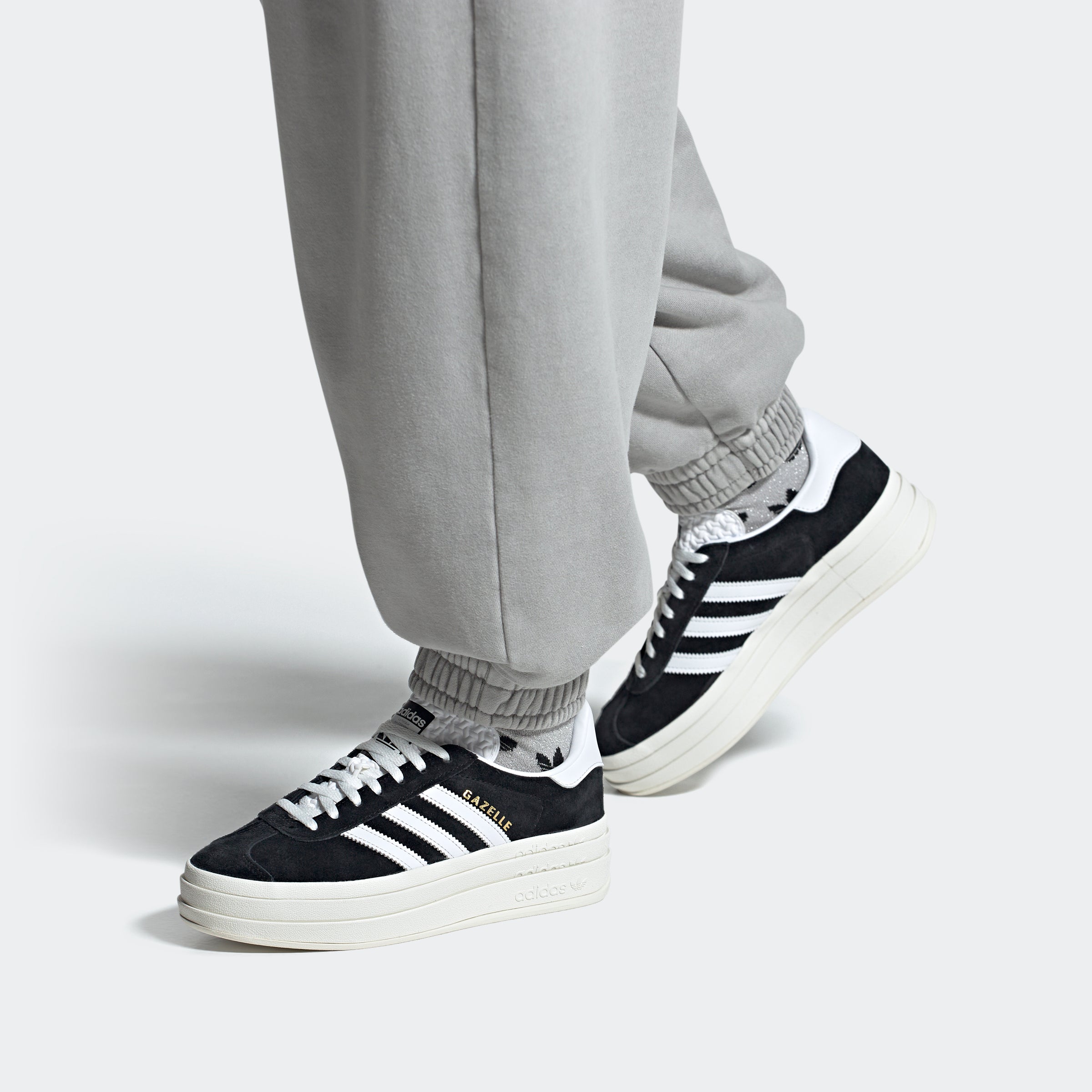 Women's adidas Originals Gazelle Bold Shoes Black