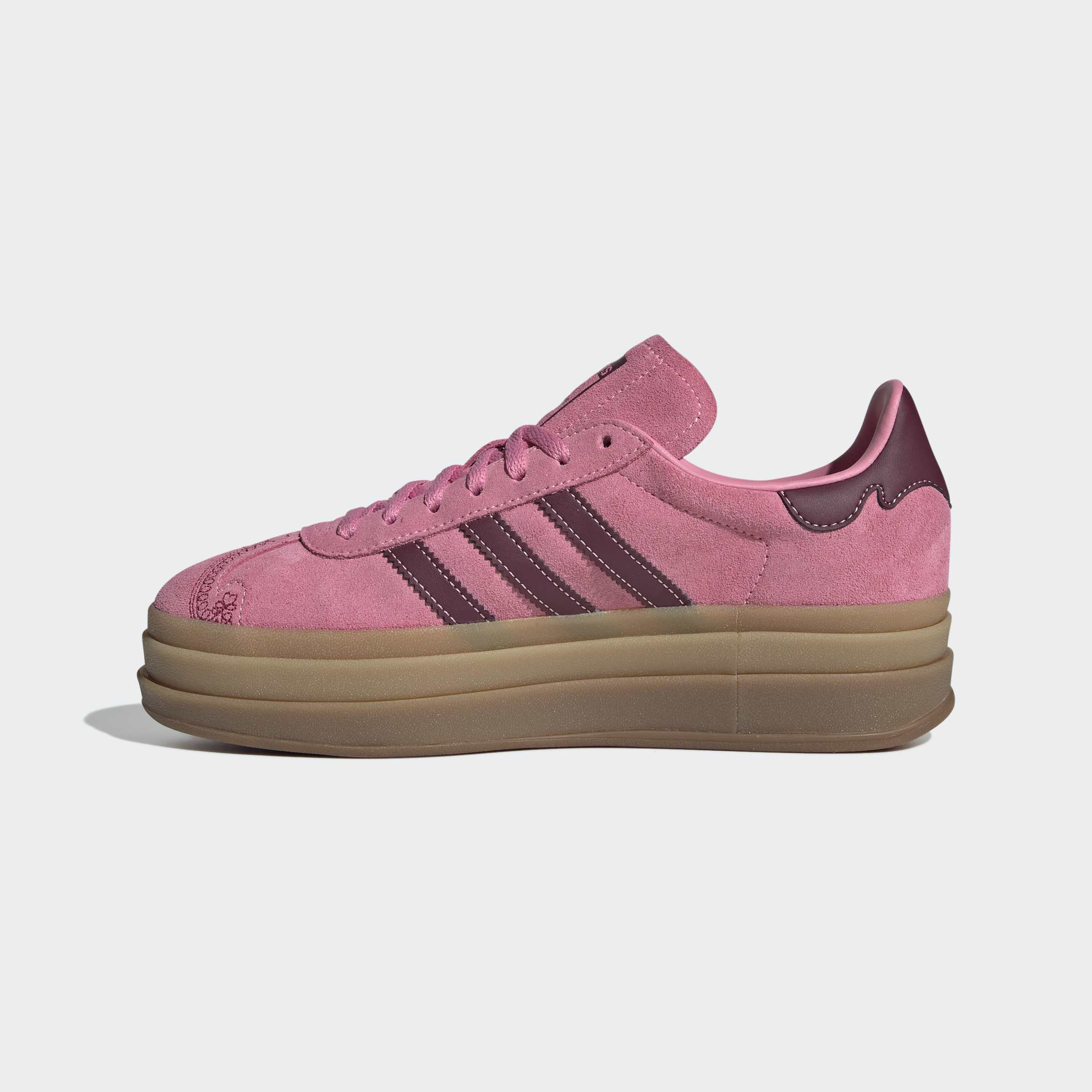 Women's adidas Originals Gazelle Bold Shoes Shadow Red