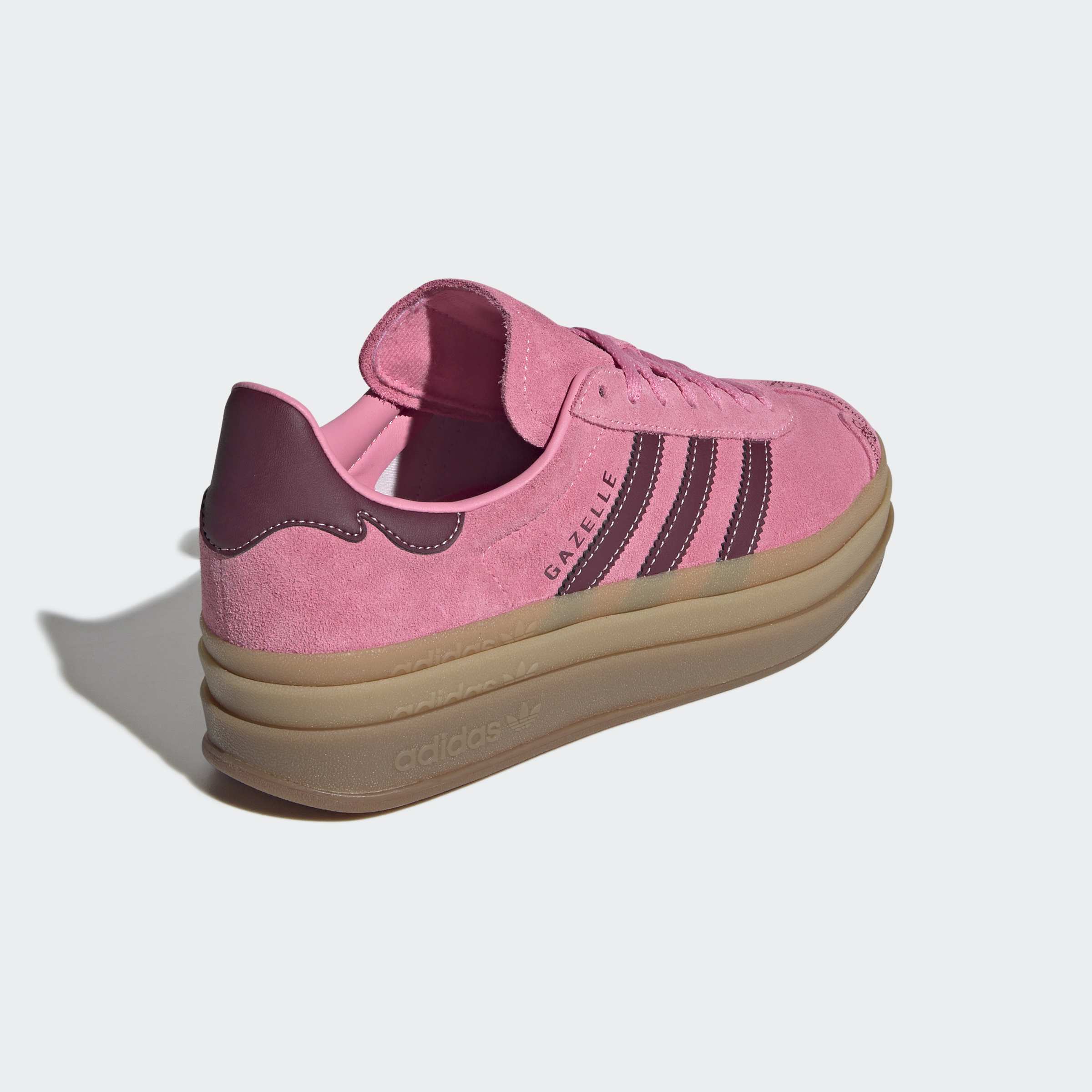 Women's adidas Originals Gazelle Bold Shoes Shadow Red