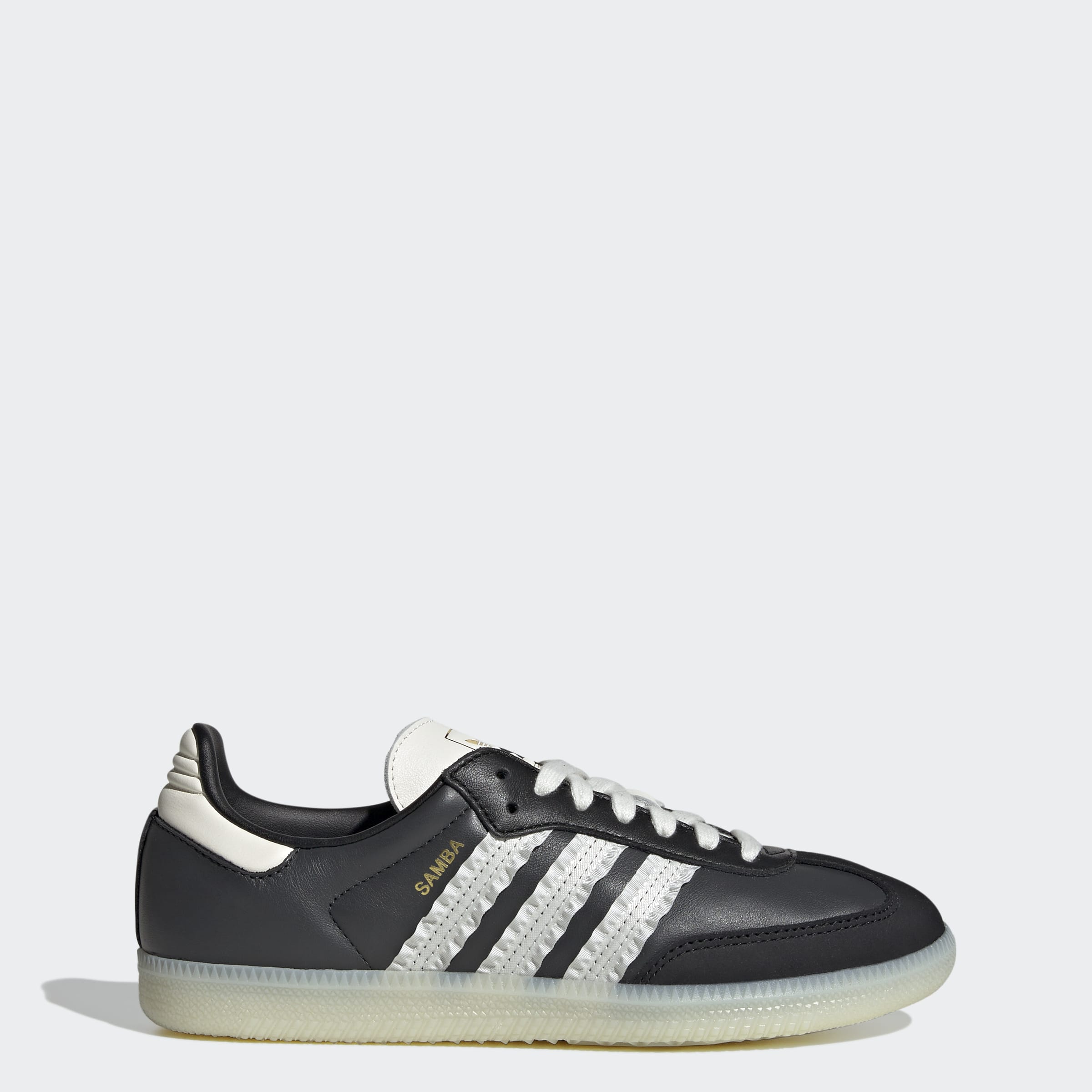 Women's adidas Originals Samba OG Shoes Carbon / Off White / Core Black
