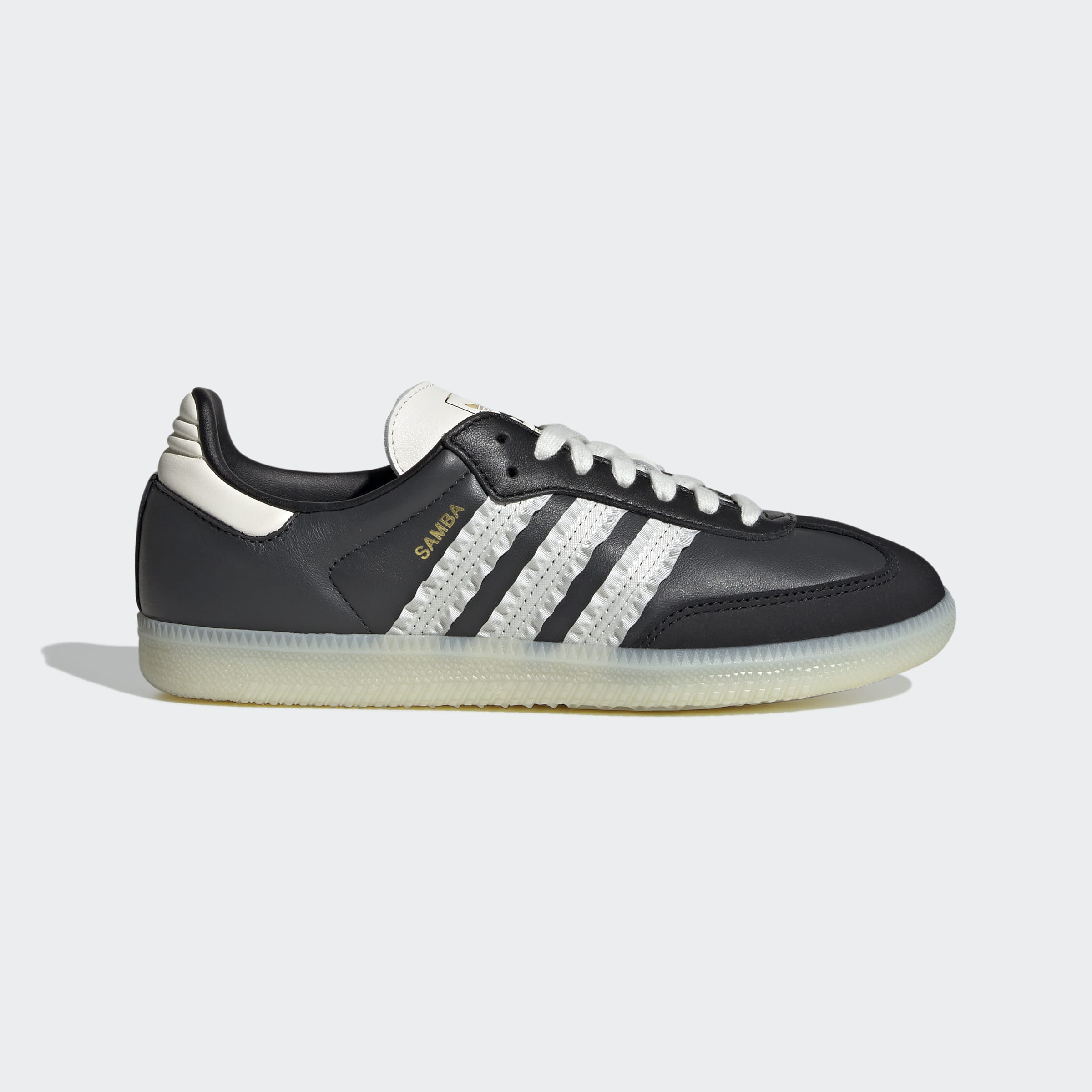 Women's adidas Originals Samba OG Shoes Carbon / Off White / Core Black