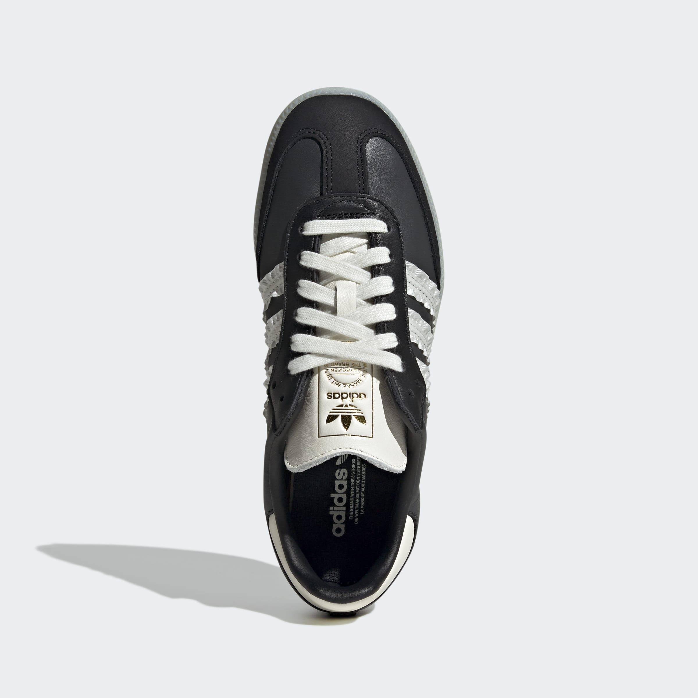 Women's adidas Originals Samba OG Shoes Carbon / Off White / Core Black