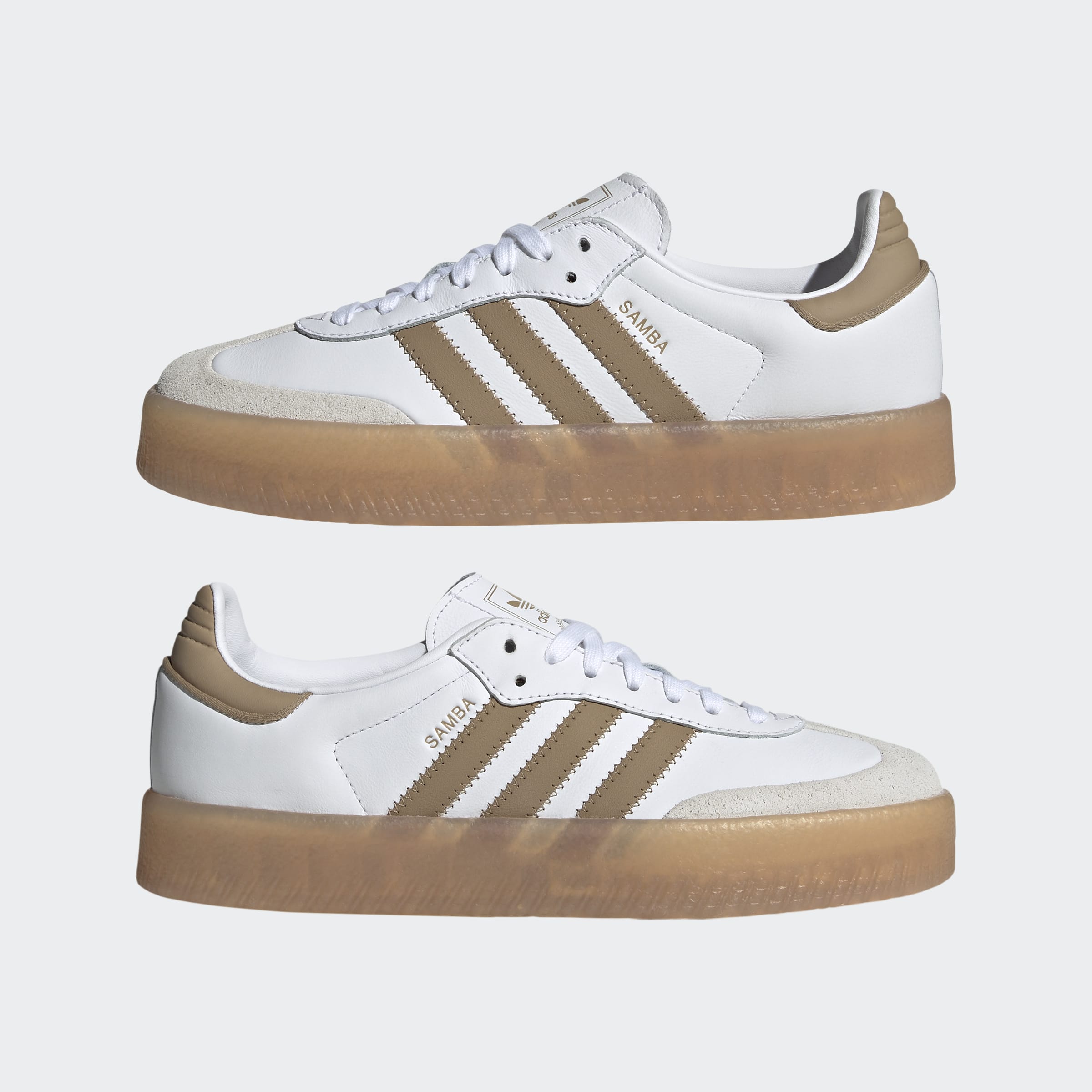 Women's adidas Originals Sambae Shoes Cloud White / Off White / Cardboard