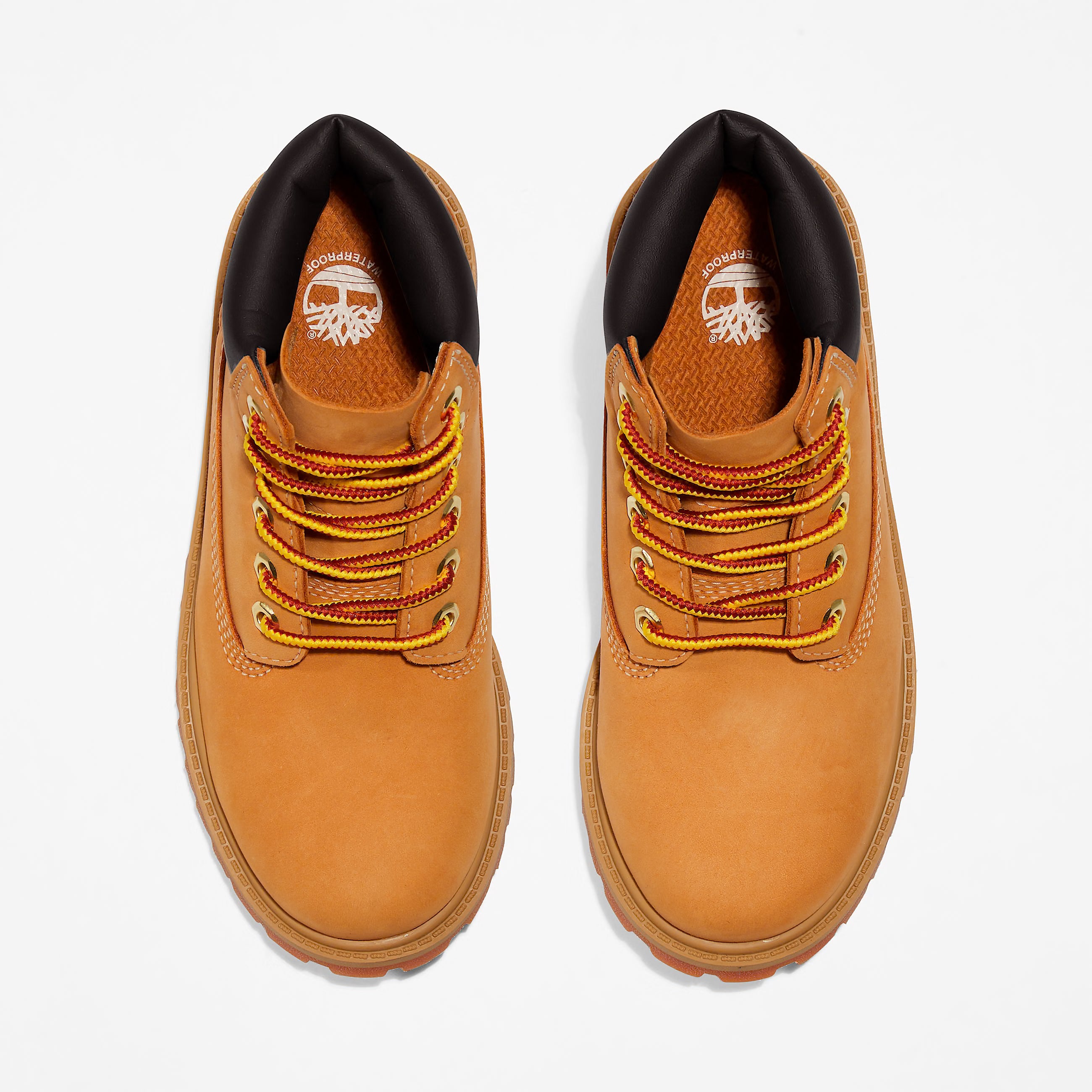 Little Kids Timberland Premium 6-Inch Waterproof Boots Wheat