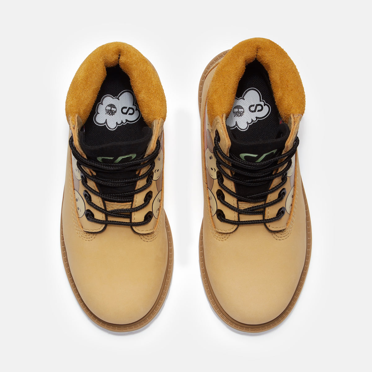Little Kids Timberland Premium 6-Inch Waterproof Boots "Shades of Happiness"