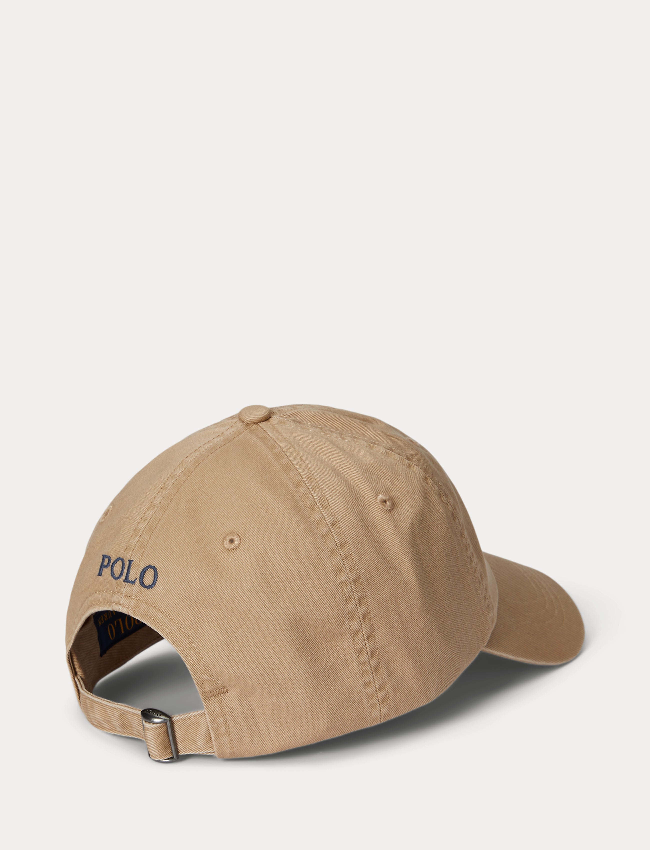 Men's Polo Ralph Lauren Iconic Cotton Chino Ball Cap Beige