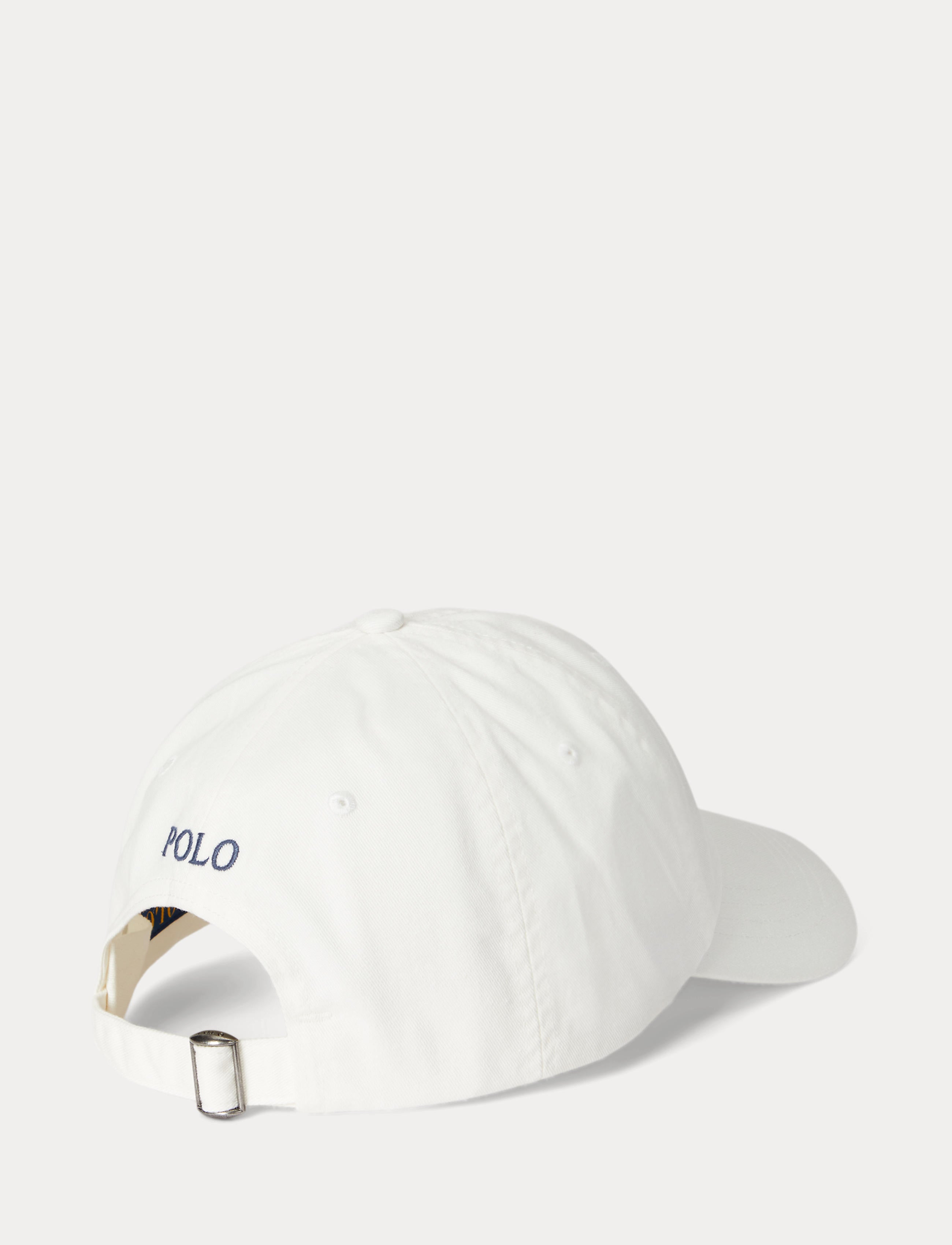 Men's Polo Ralph Lauren Iconic Cotton Chino Ball Cap Pale Cream