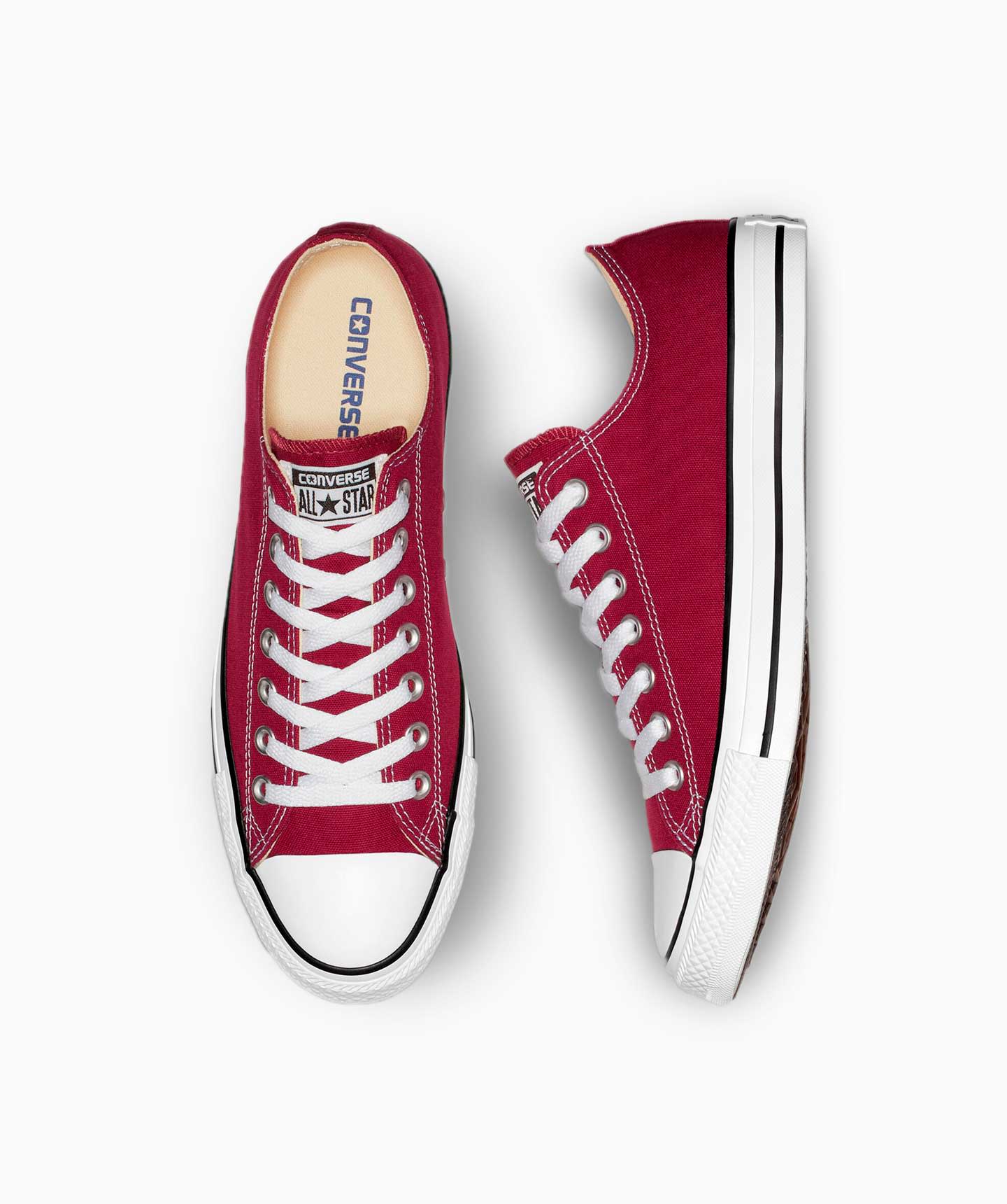 Men's Converse Chuck Taylor All Star Low Top Shoes Maroon