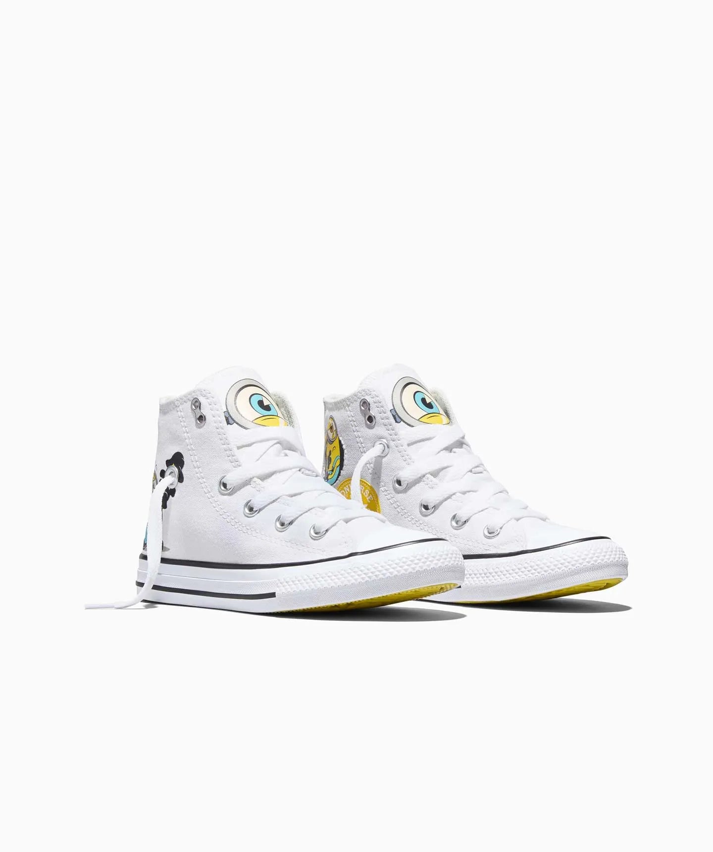 Little Kid Converse Chuck Taylor All Star Minions 3 Hi Shoes White / Yellow