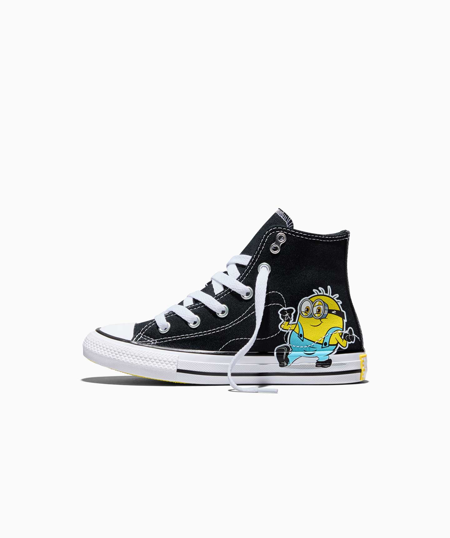 Little Kid Converse Chuck Taylor All Star Minions 3 Hi Shoes Black