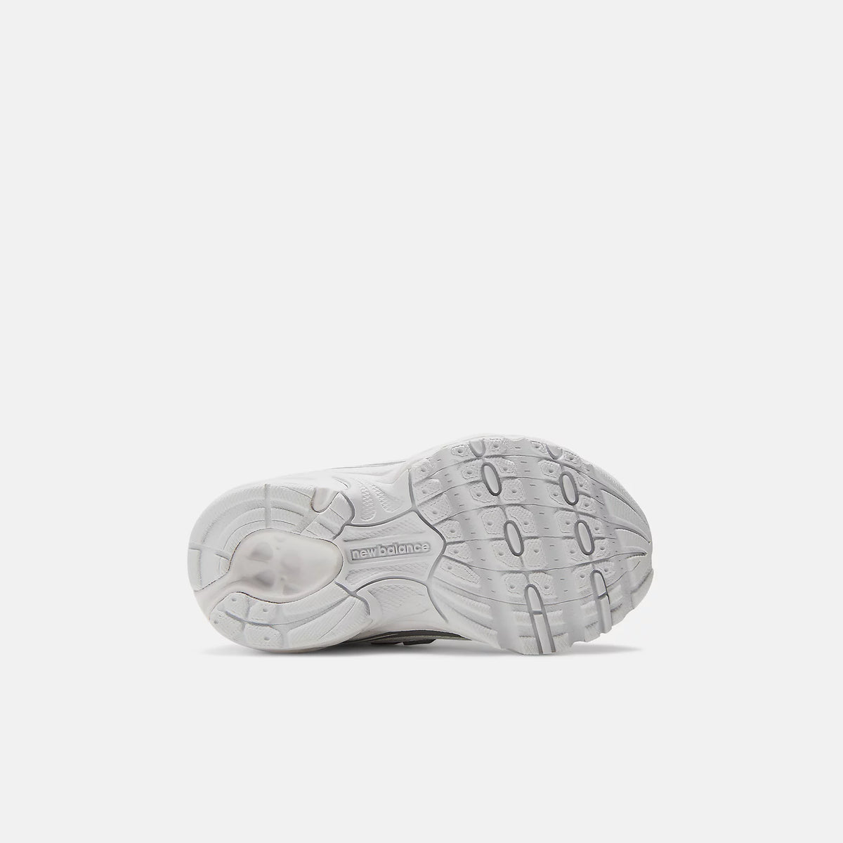 Toddlers New Balance 740 Bungee Lace Shoes White with Silver Metallic
