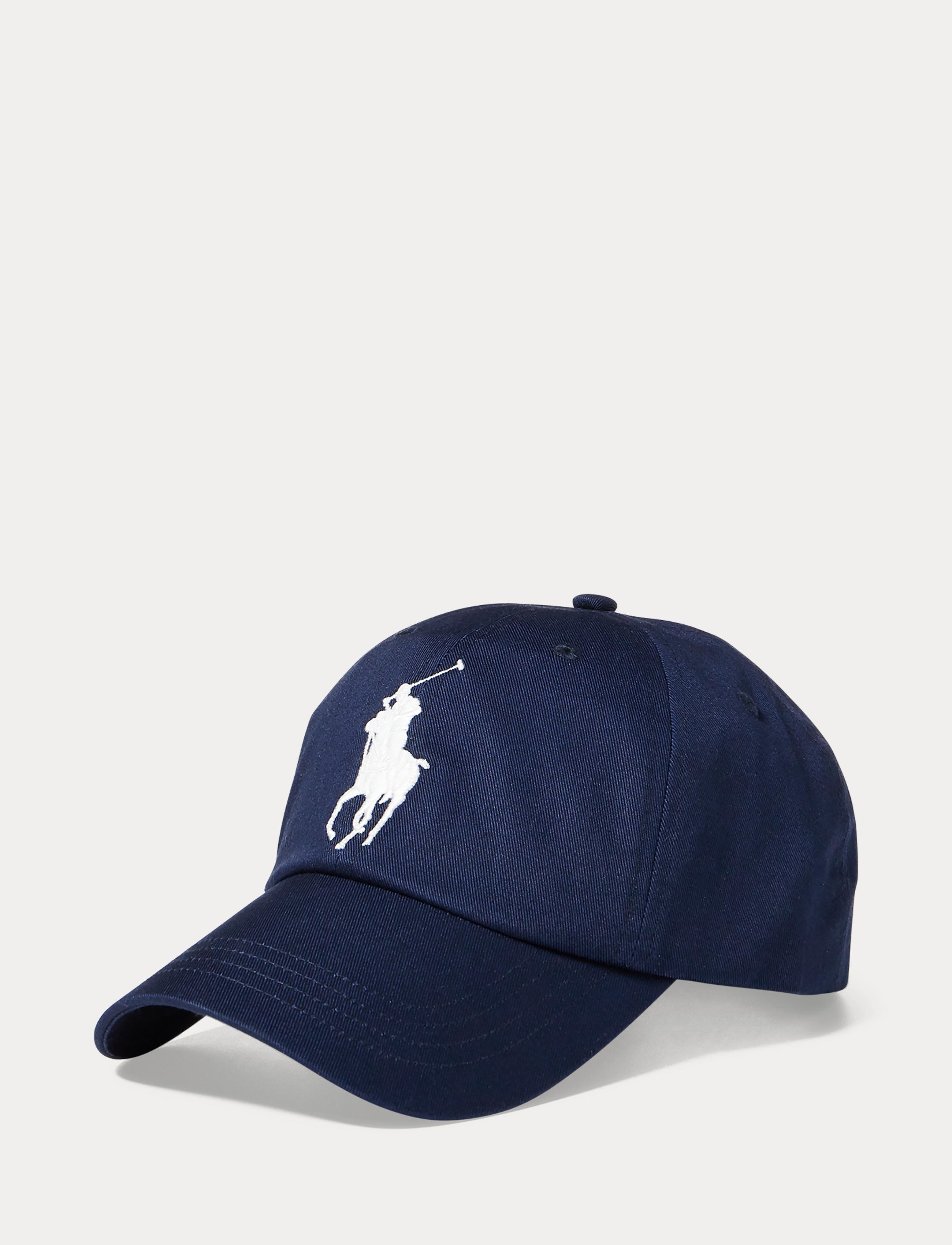 Men's Polo Ralph Lauren Big Pony Chino Ball Cap Newport Navy