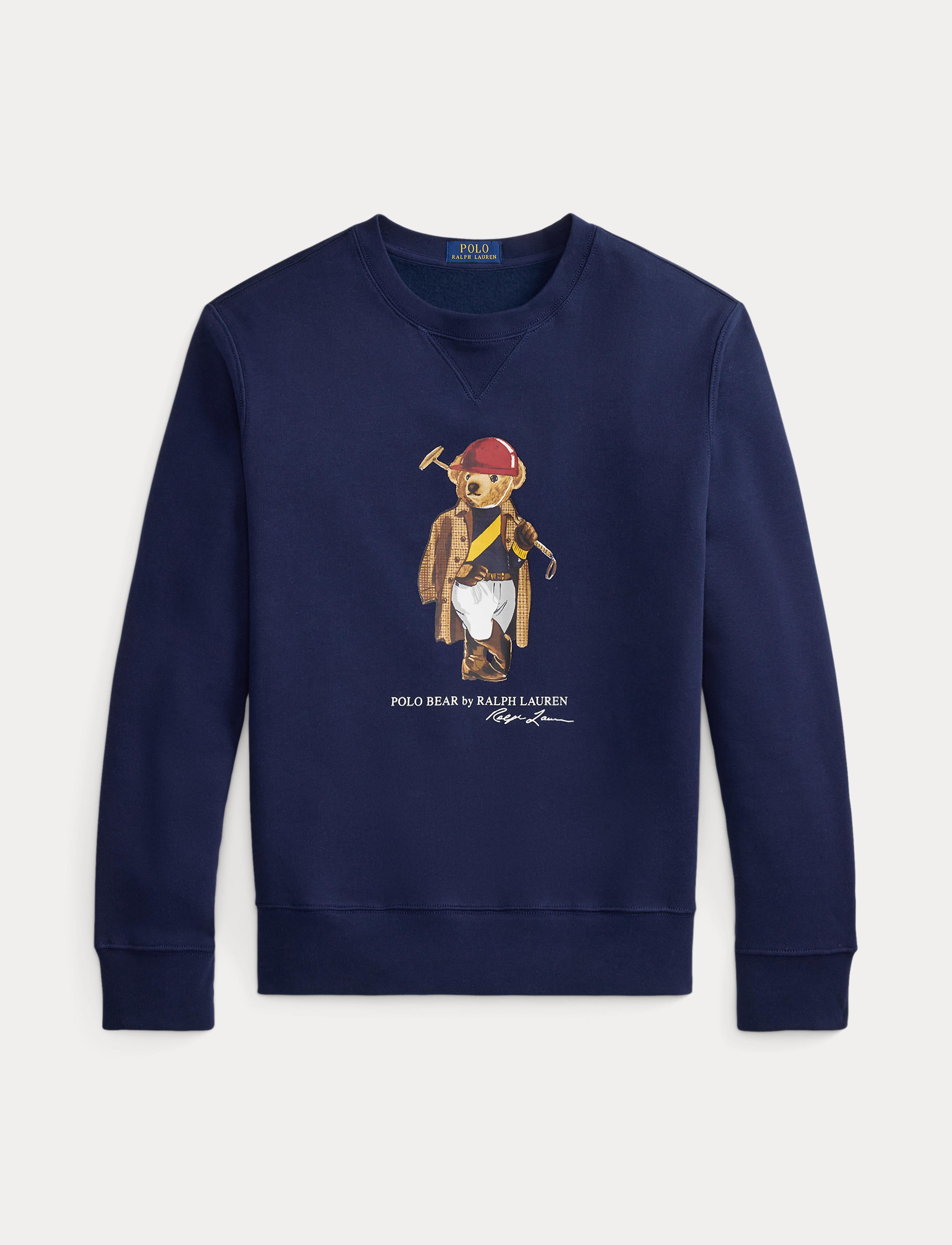 Men's Polo Ralph Lauren Polo Bear Fleece Sweatshirt Newport Navy Society Bear