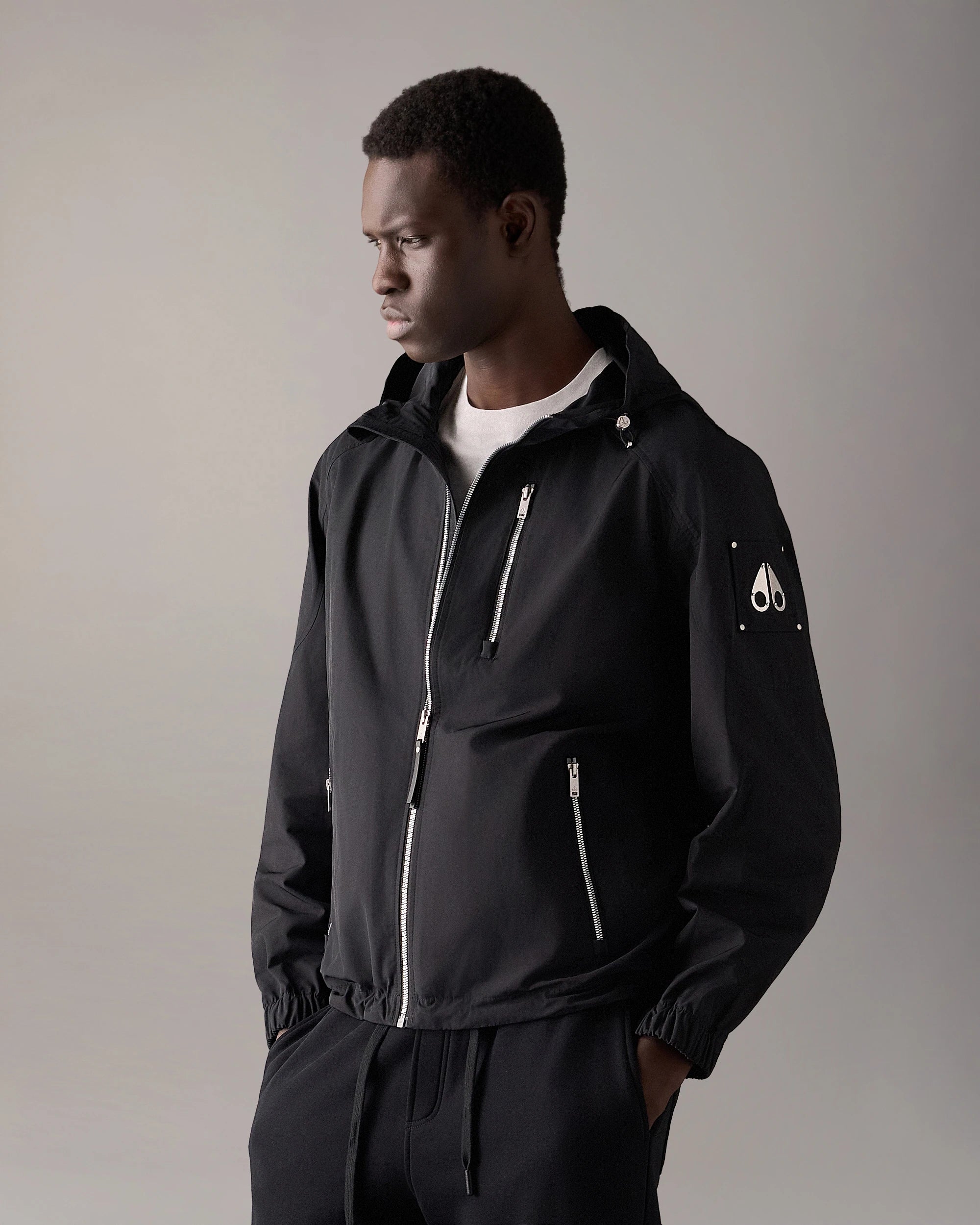 Men's Moose Knuckles Charlesbourg Jacket Black