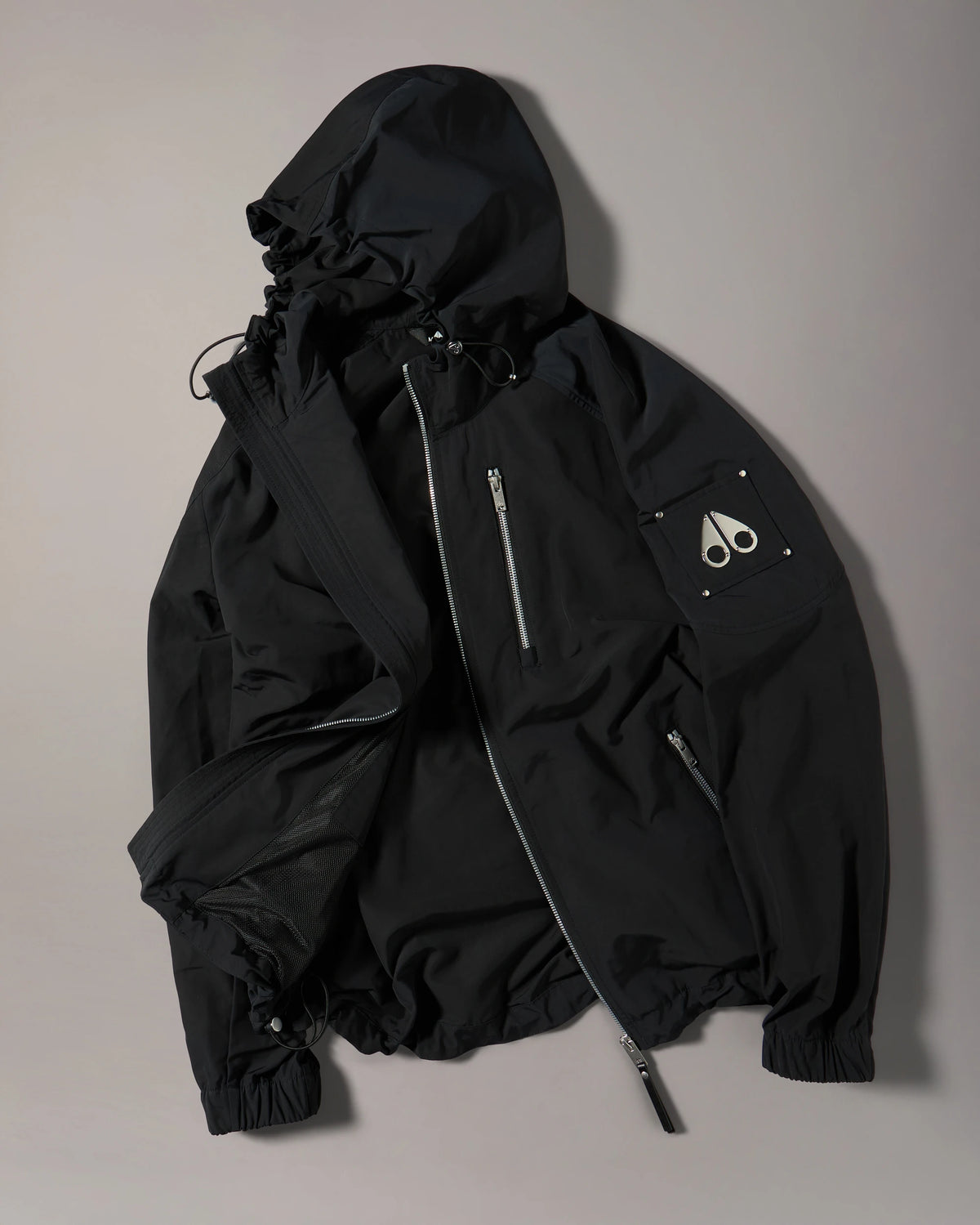 Men's Moose Knuckles Charlesbourg Jacket Black | Chicago City Sports
