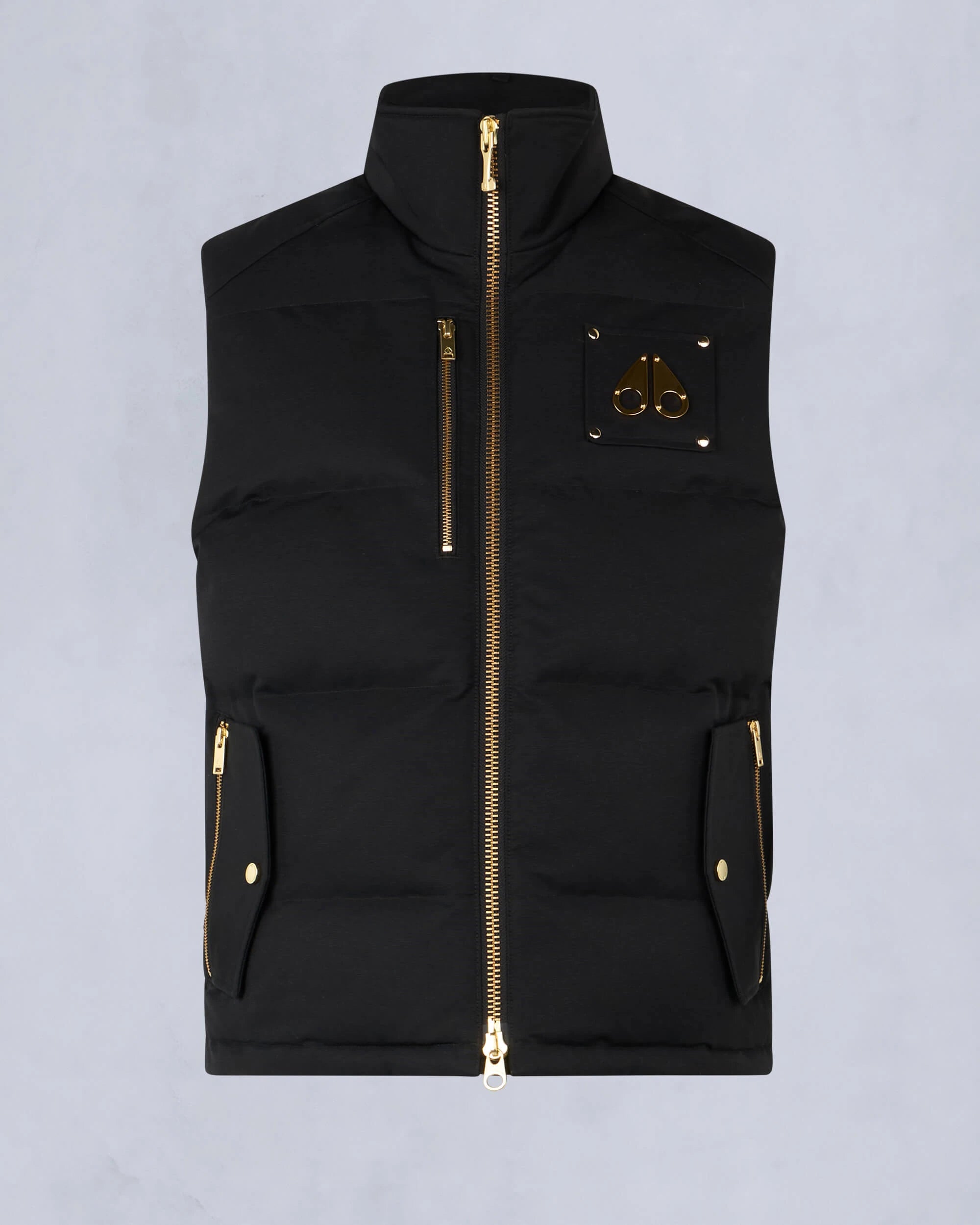 Men's Moose Knuckles Original Vest Black | Chicago City Sports
