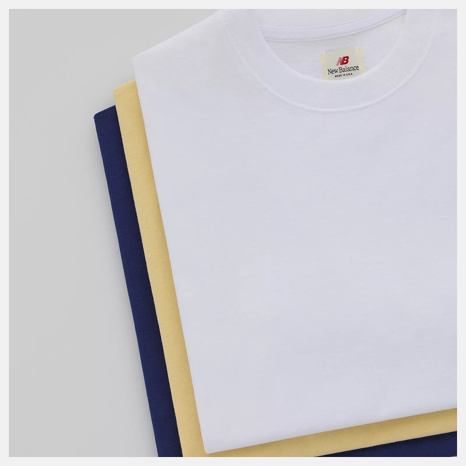 Men's New Balance Made in USA Core T-Shirt White