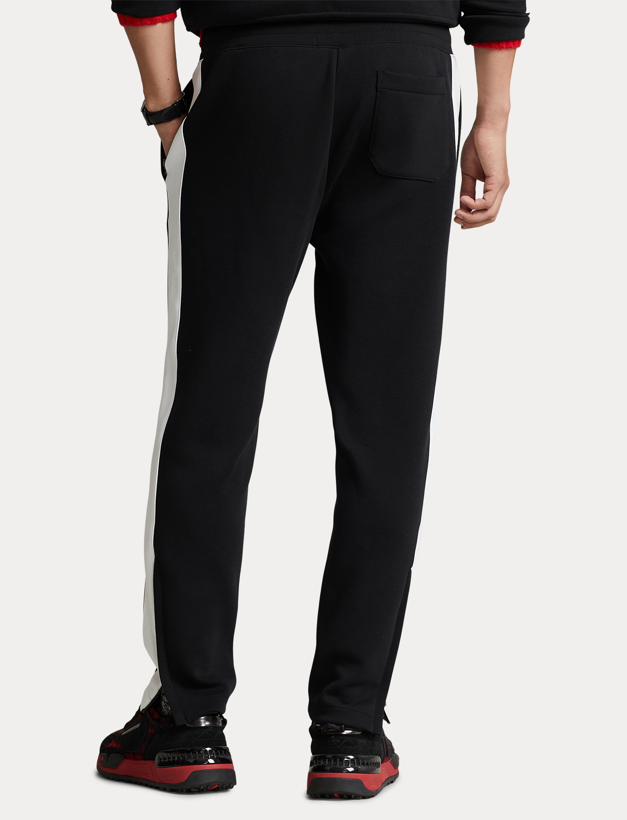 Men's Polo Ralph Lauren Double-Knit Track Pants Black